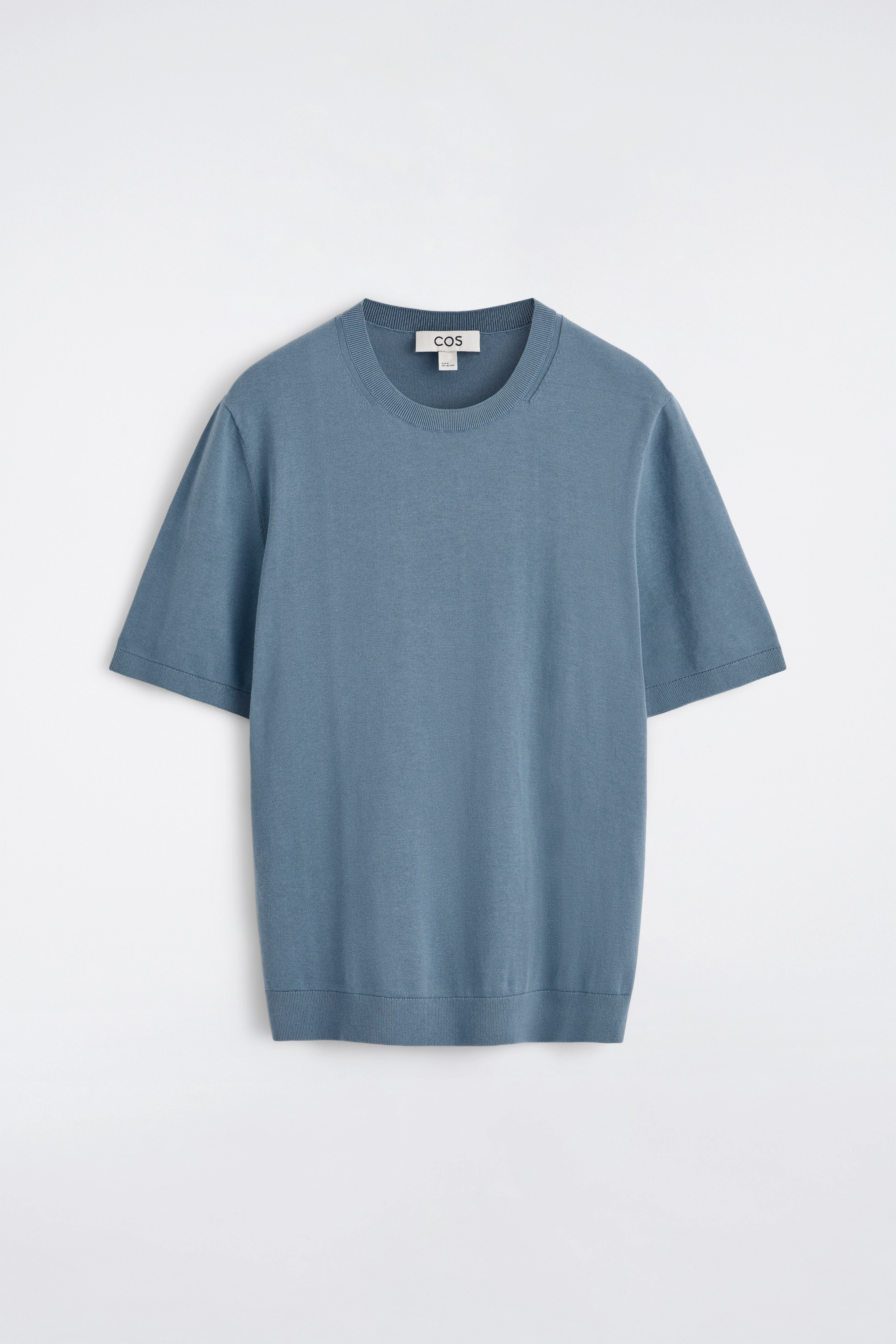 KNITTED COTTON T-SHIRT - 6