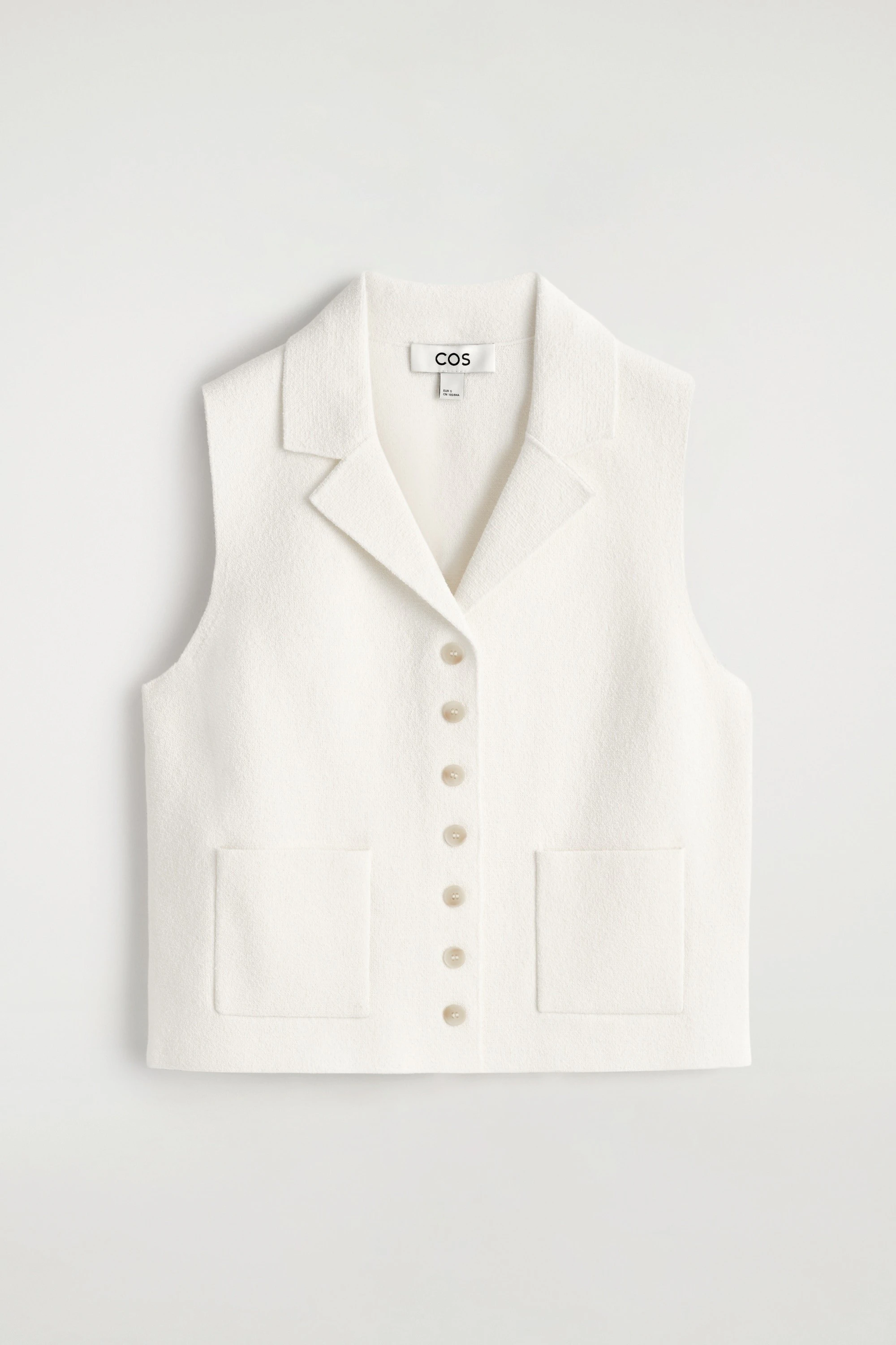BOUCLÉ-KNIT WAISTCOAT - 6