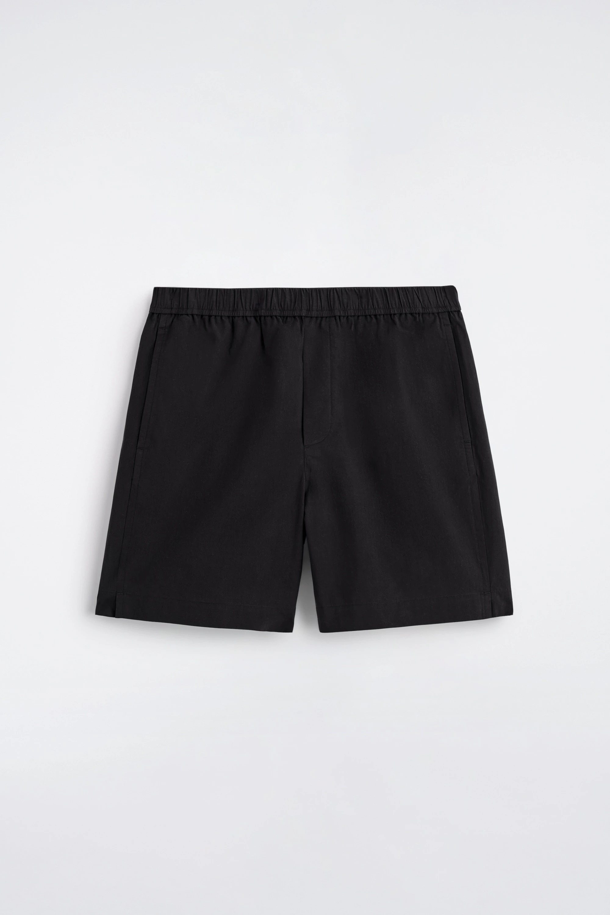 ELASTICATED COTTON SHORTS - 6