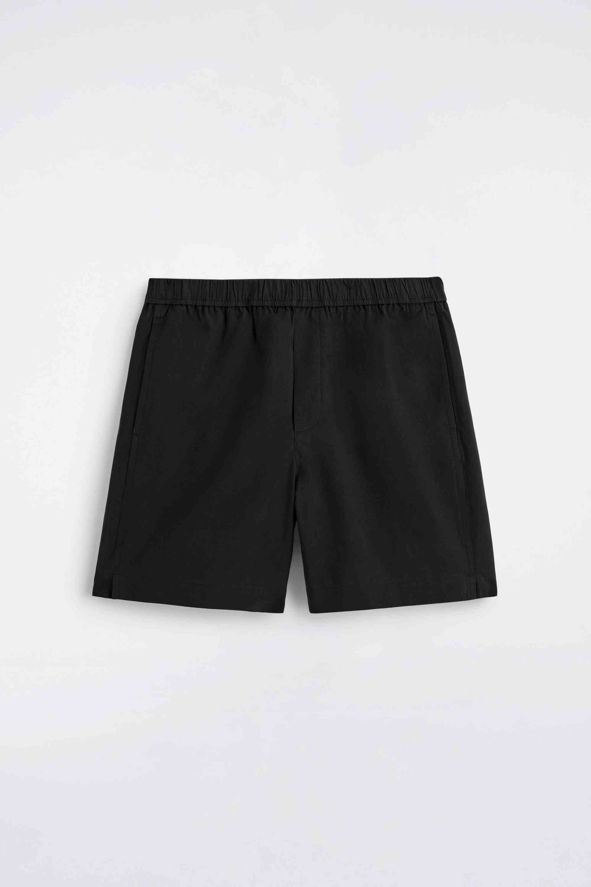 ELASTICATED COTTON SHORTS - 6