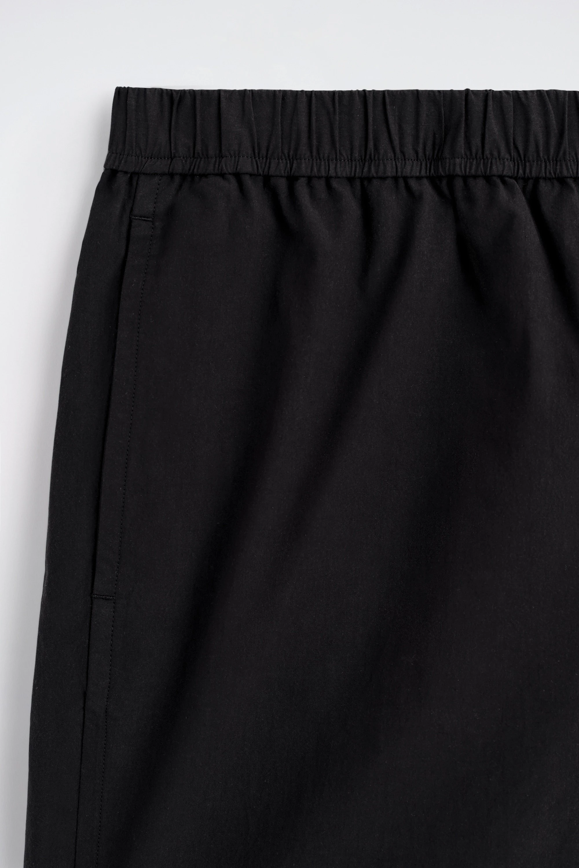 ELASTICATED COTTON SHORTS - 7