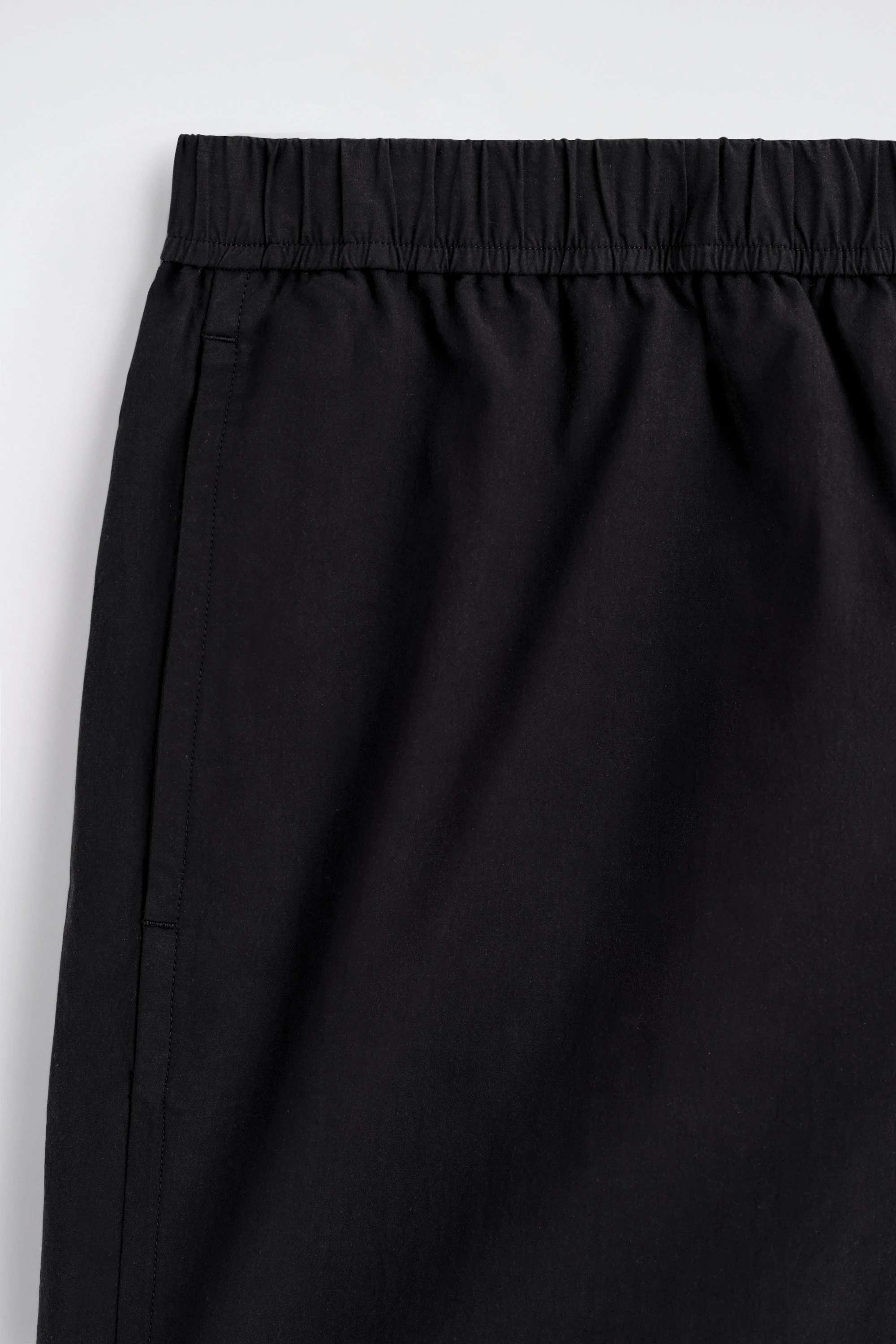 ELASTICATED COTTON SHORTS - 7