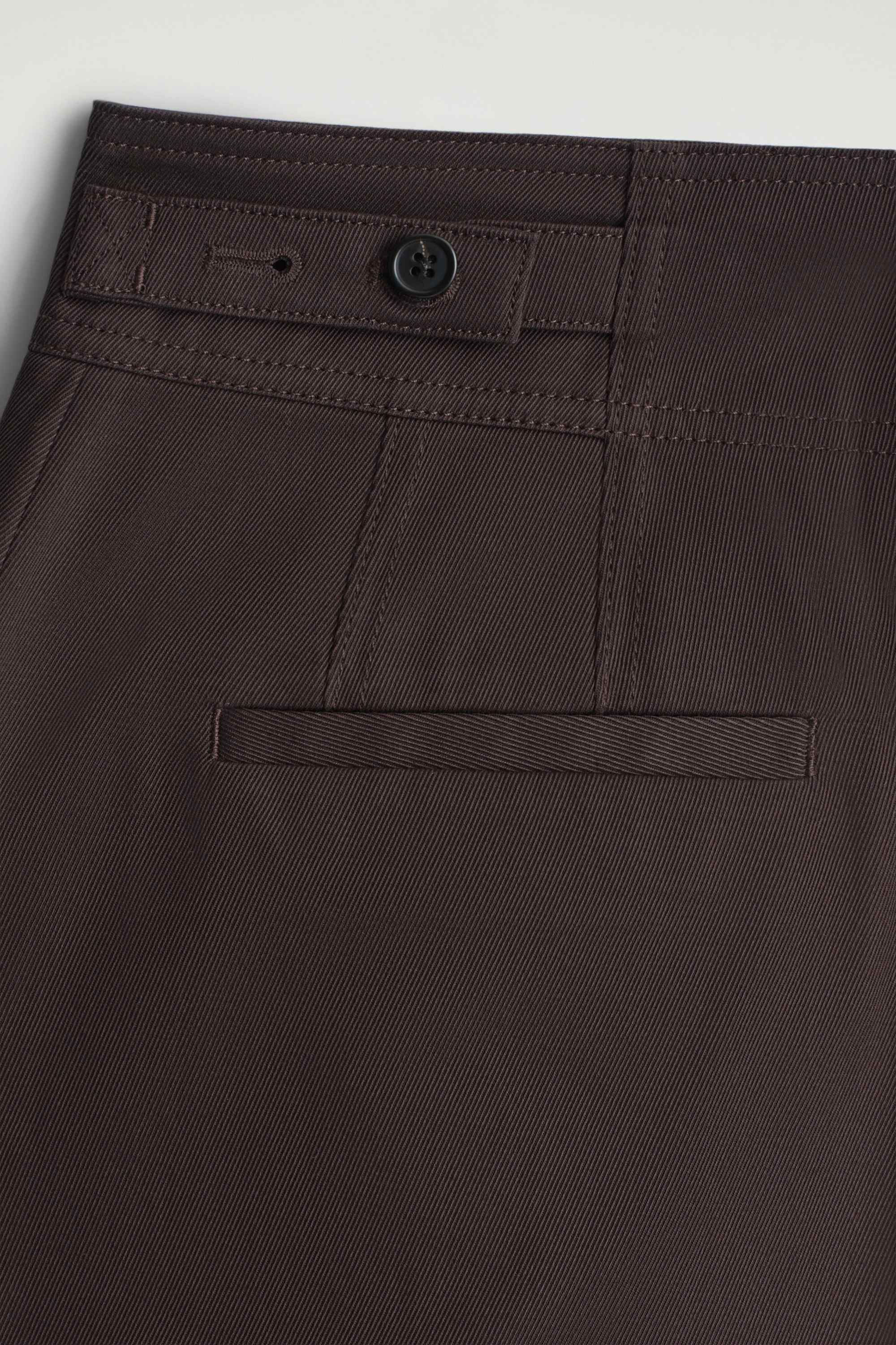 CROPPED COTTON BALLOON TROUSERS - 6