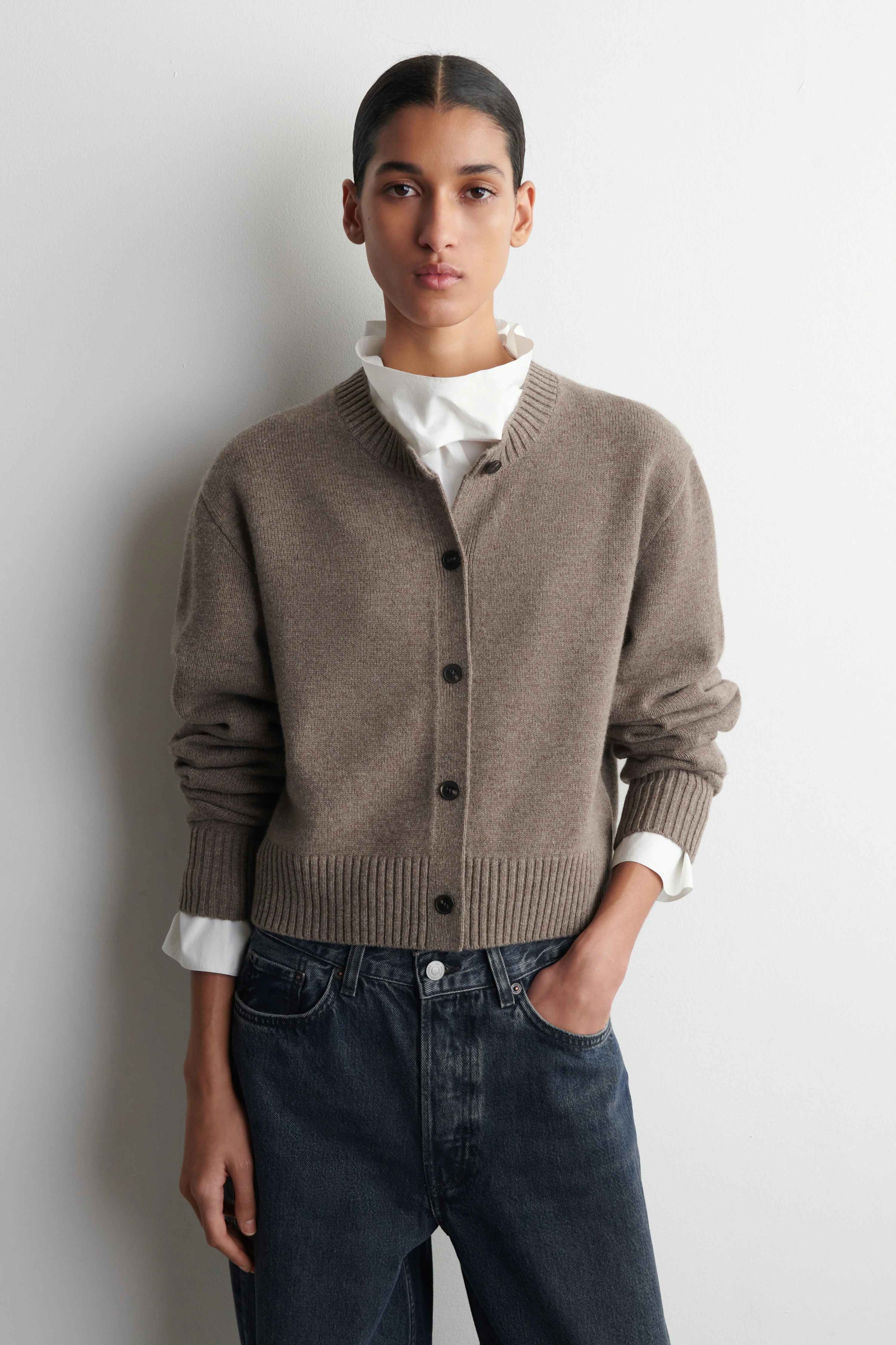 MERINO WOOL CARDIGAN