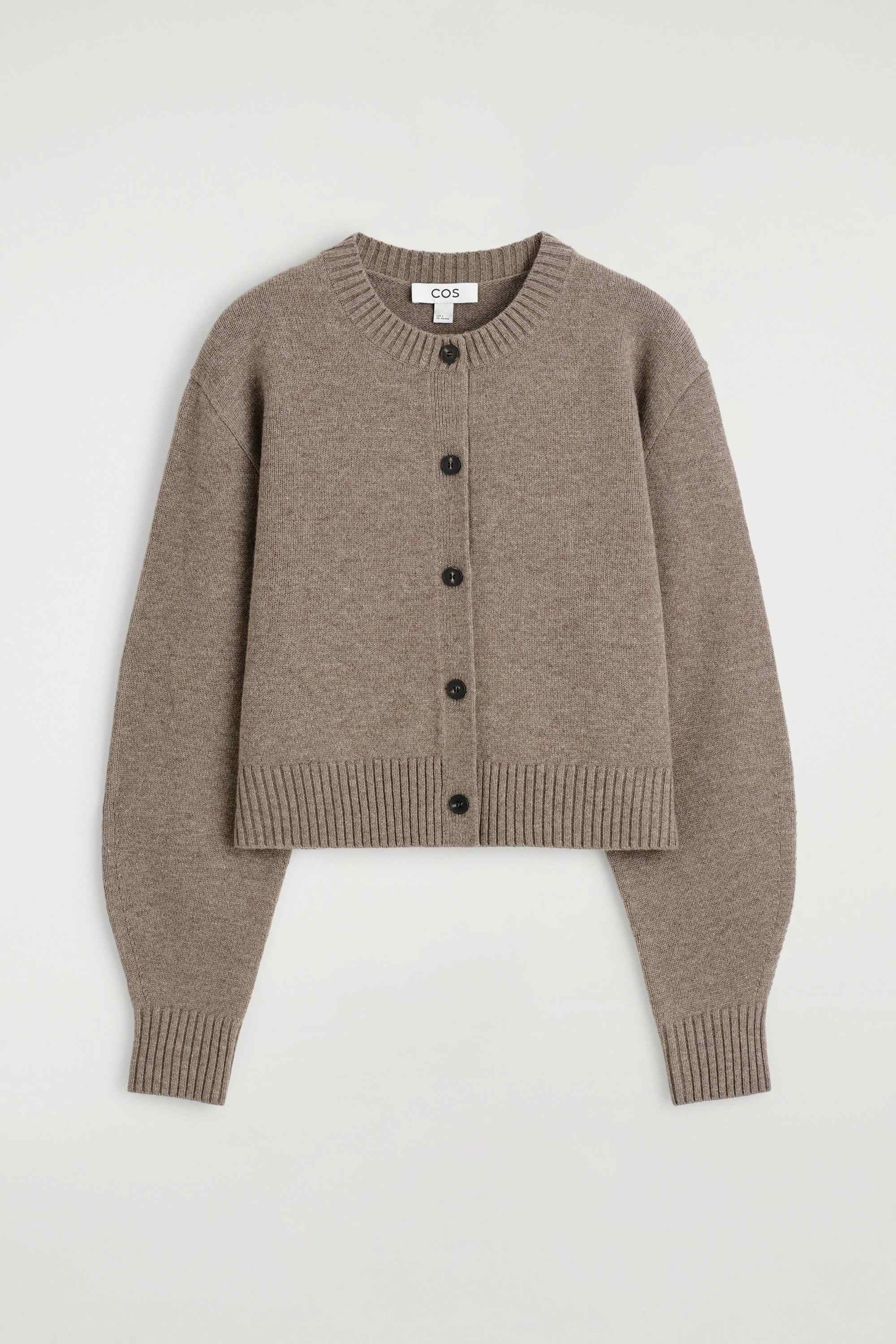 MERINO WOOL CARDIGAN - 6
