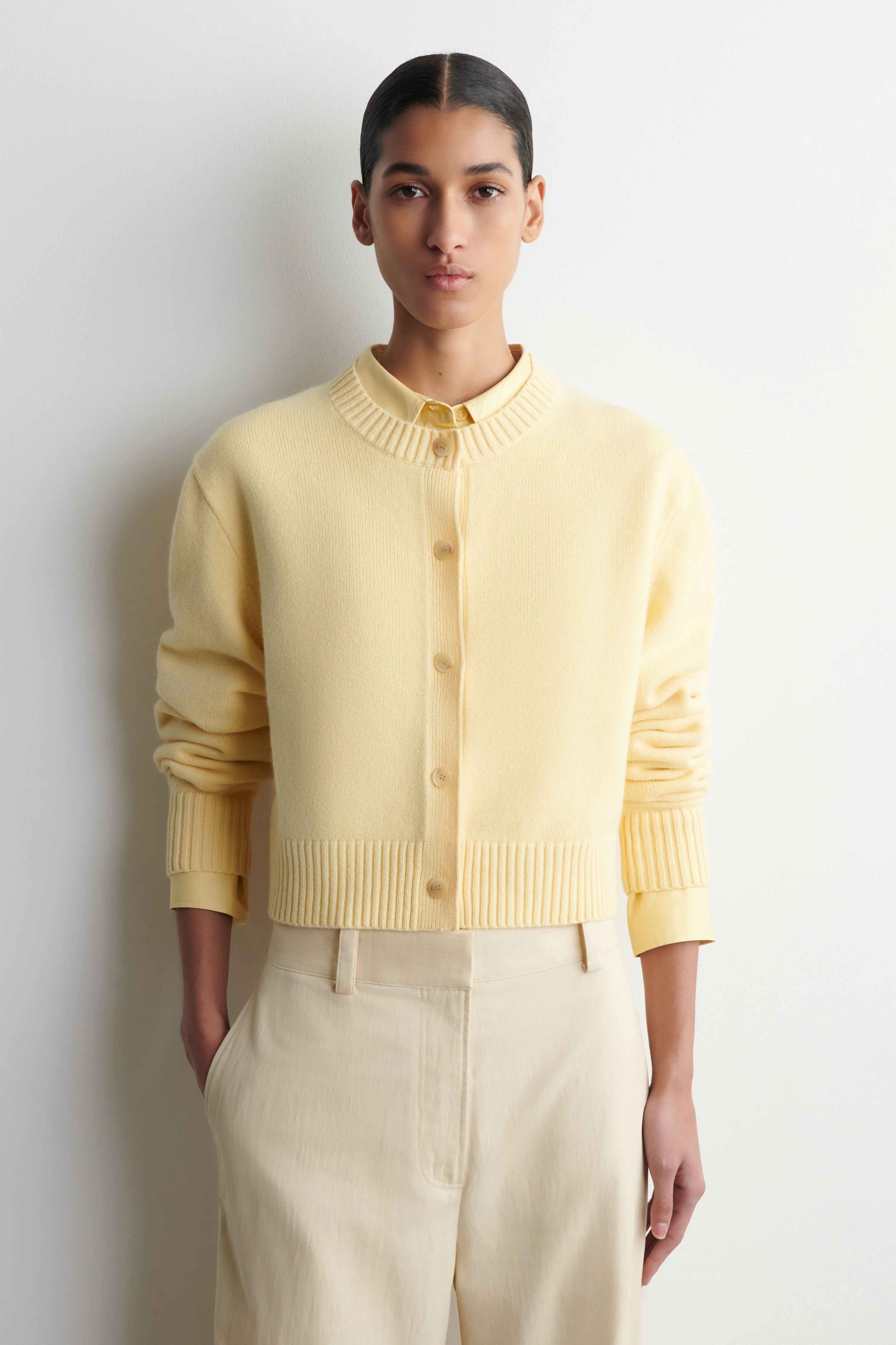 MERINO WOOL CARDIGAN
