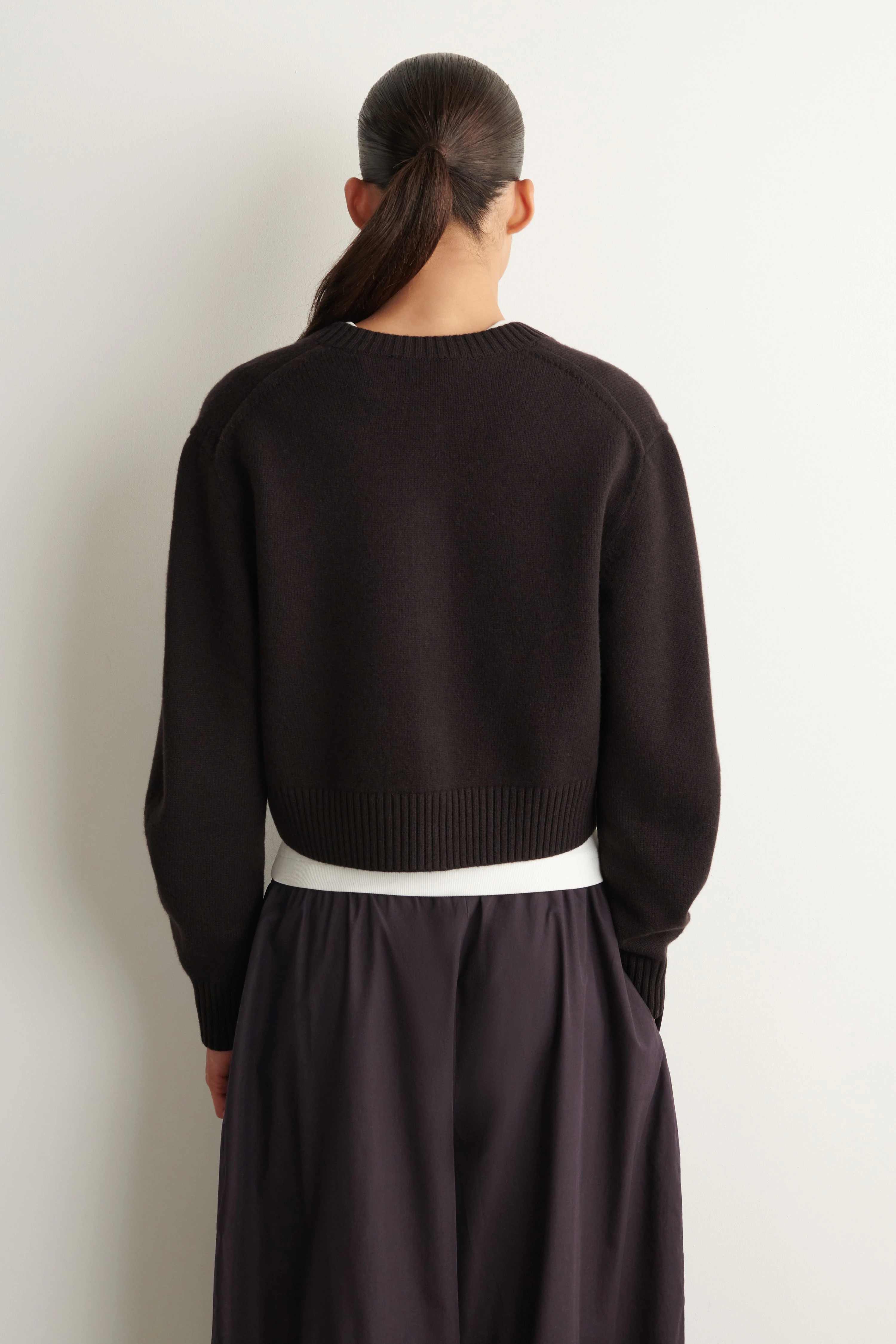 MERINO WOOL CARDIGAN