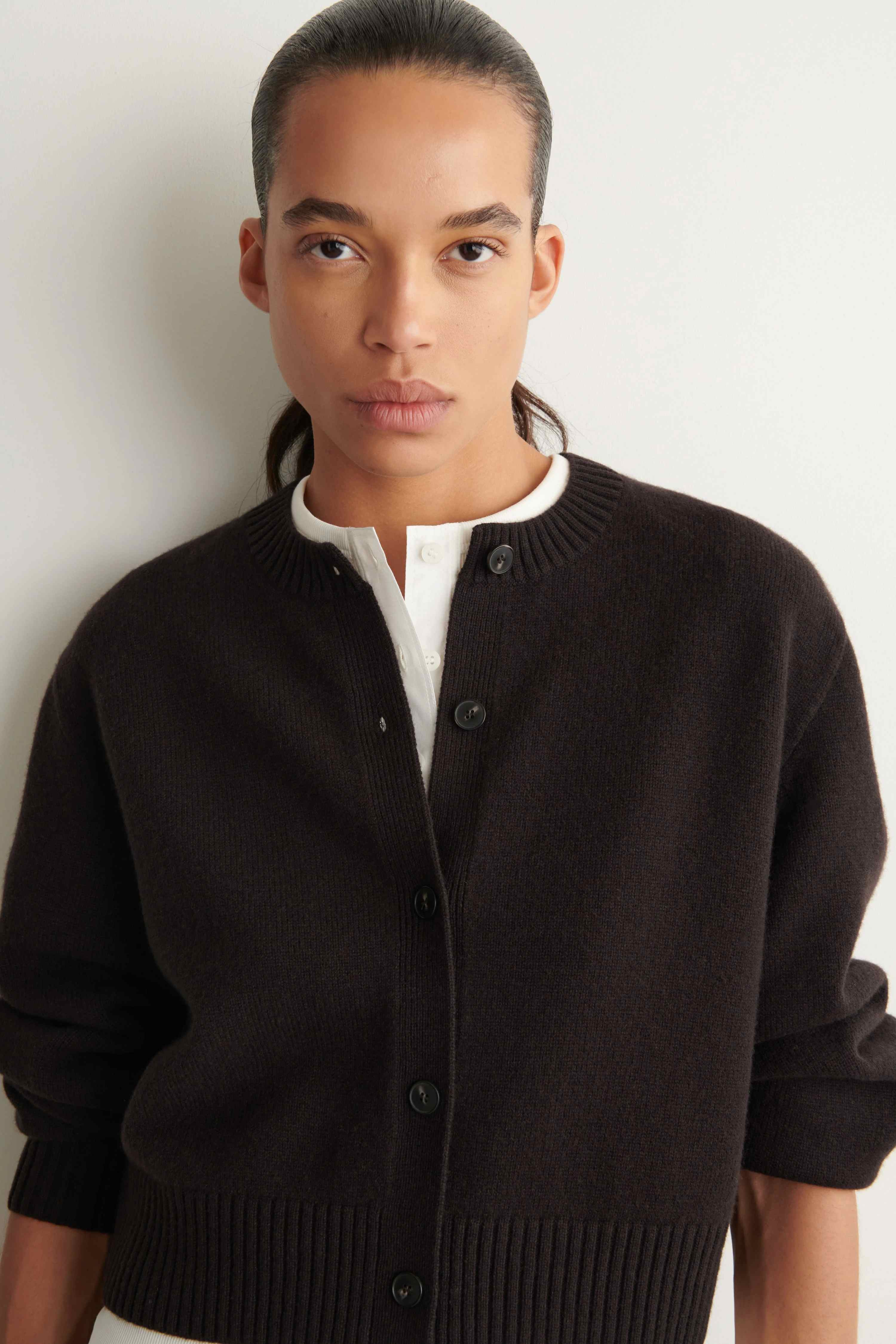 MERINO WOOL CARDIGAN - 5