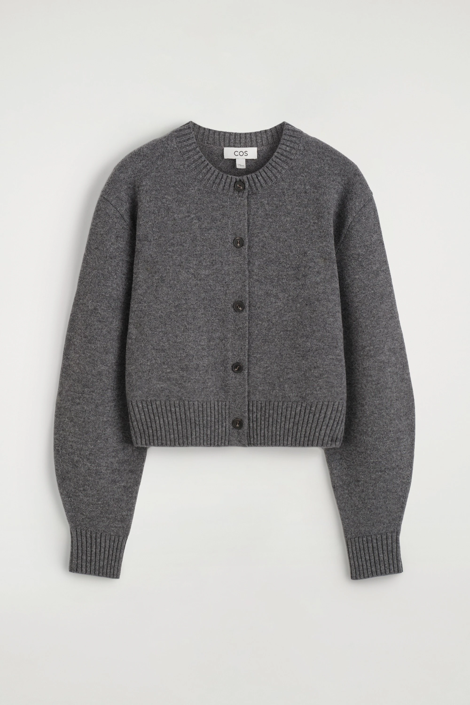 MERINO WOOL CARDIGAN - 6