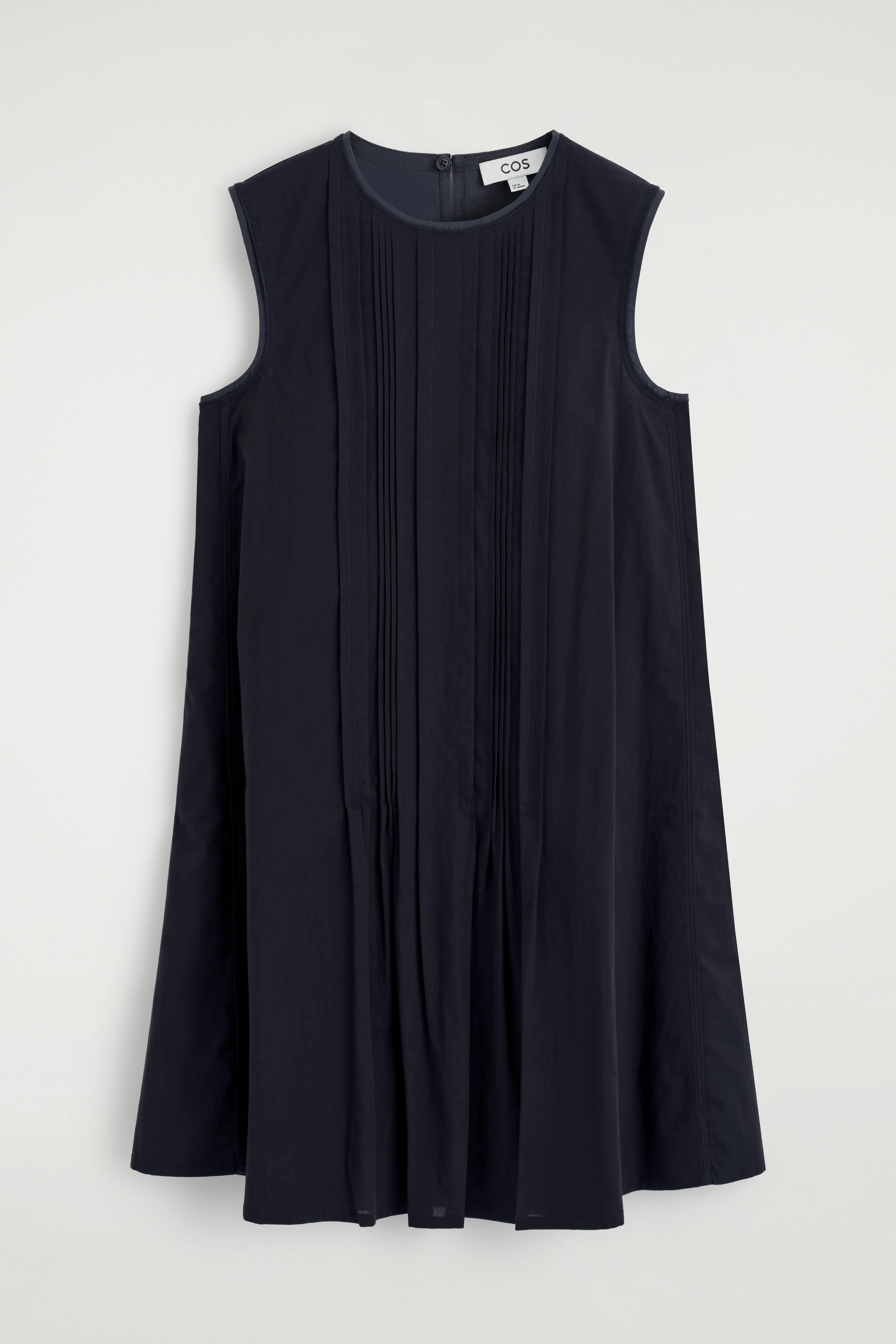 LAYERED PINTUCKED MINI DRESS - 5