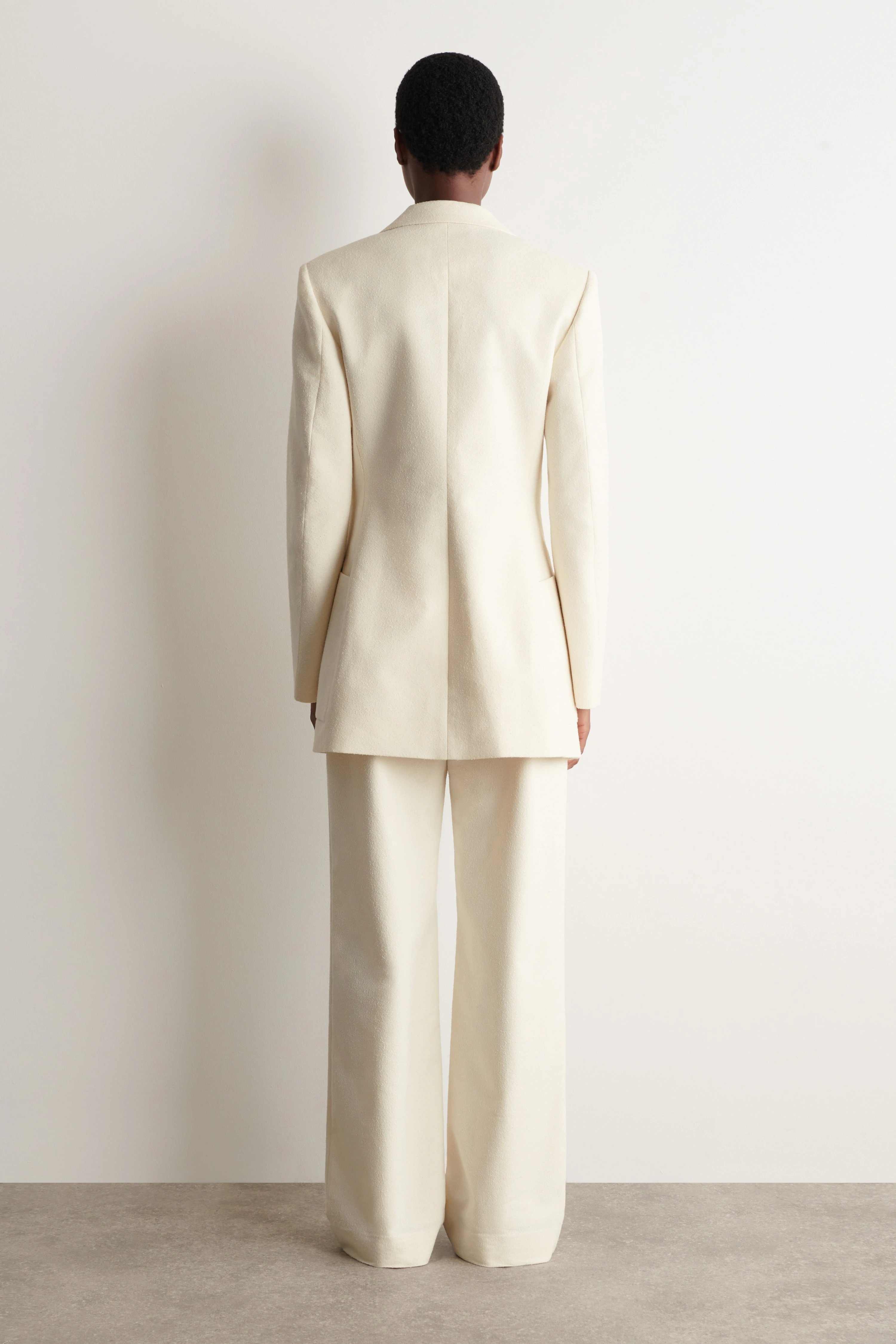 TEXTURED SLIM STRAIGHT-LEG TROUSERS - 2