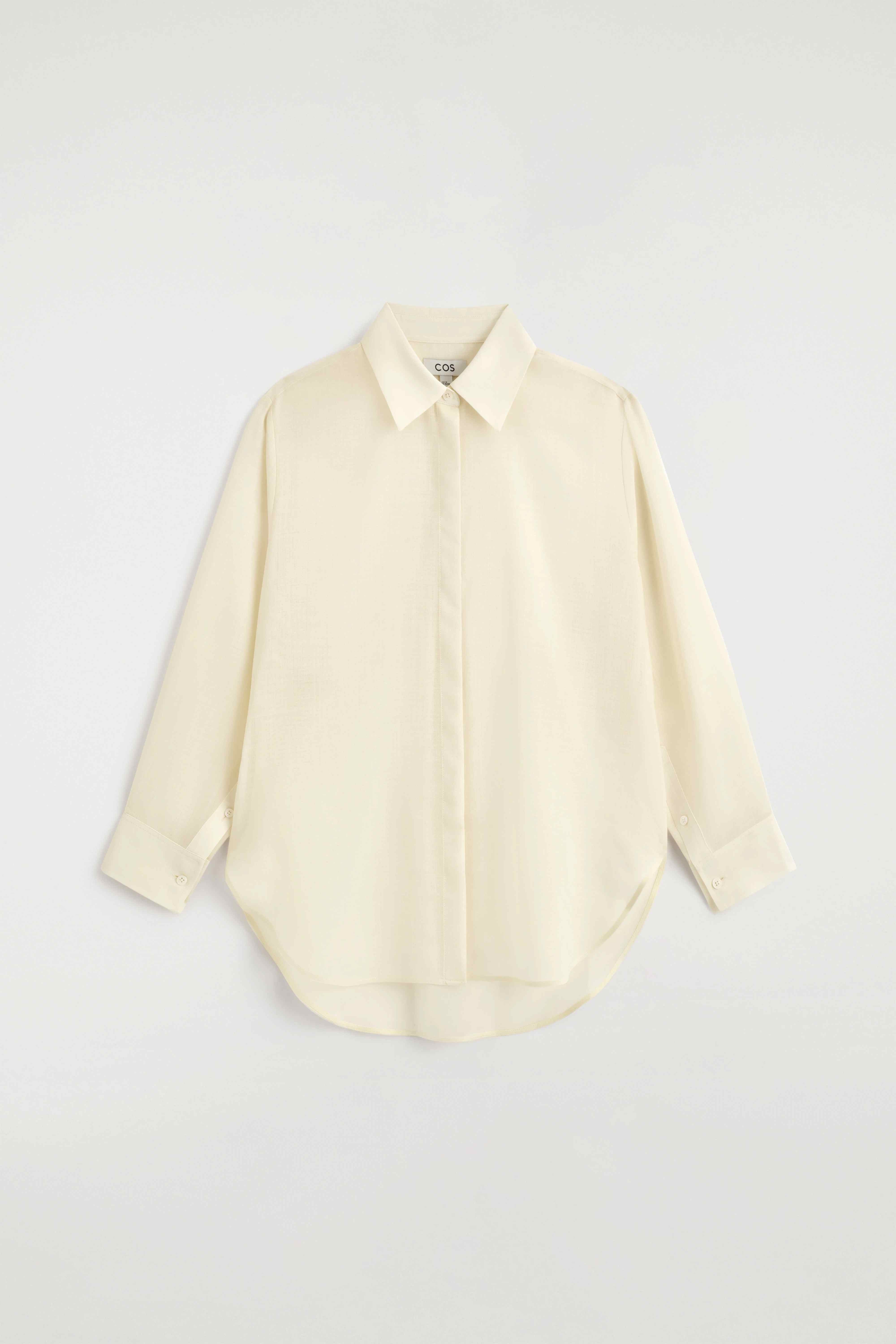 FLUID WOOL-VOILE SHIRT - 7