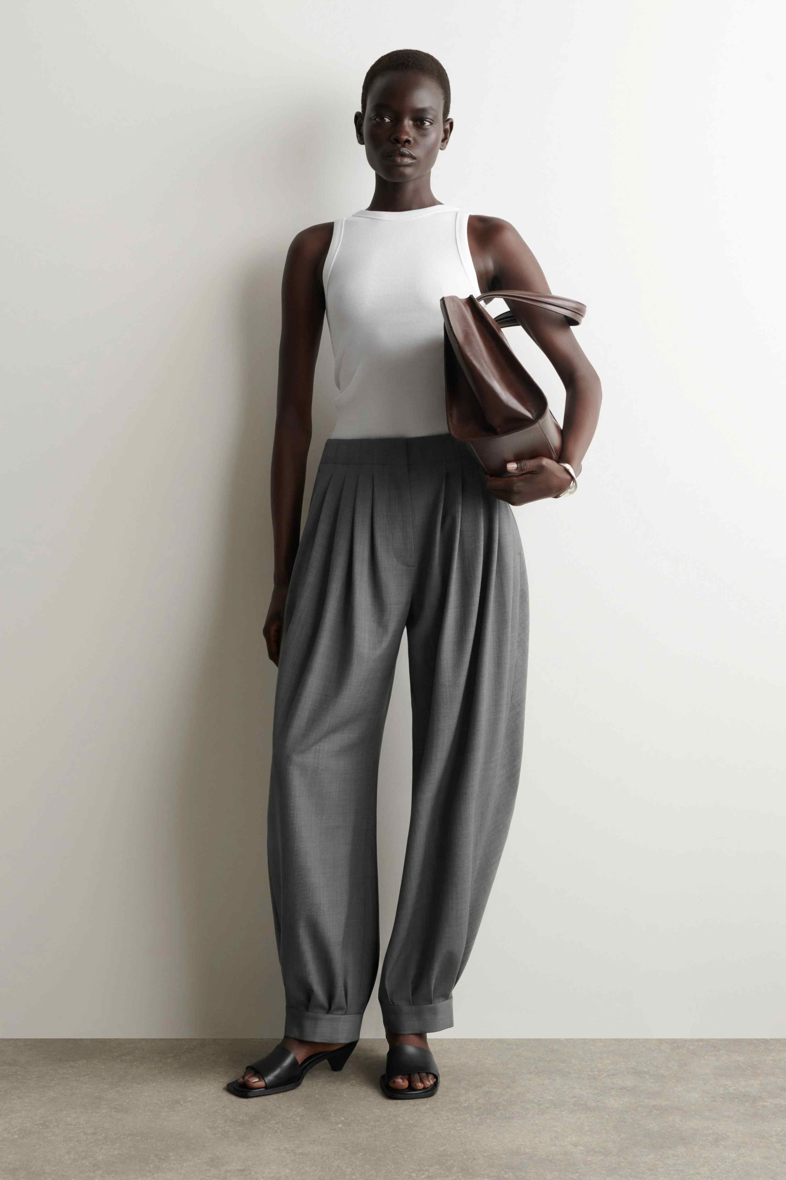 RIBBED COTTON TANK TOP - 3