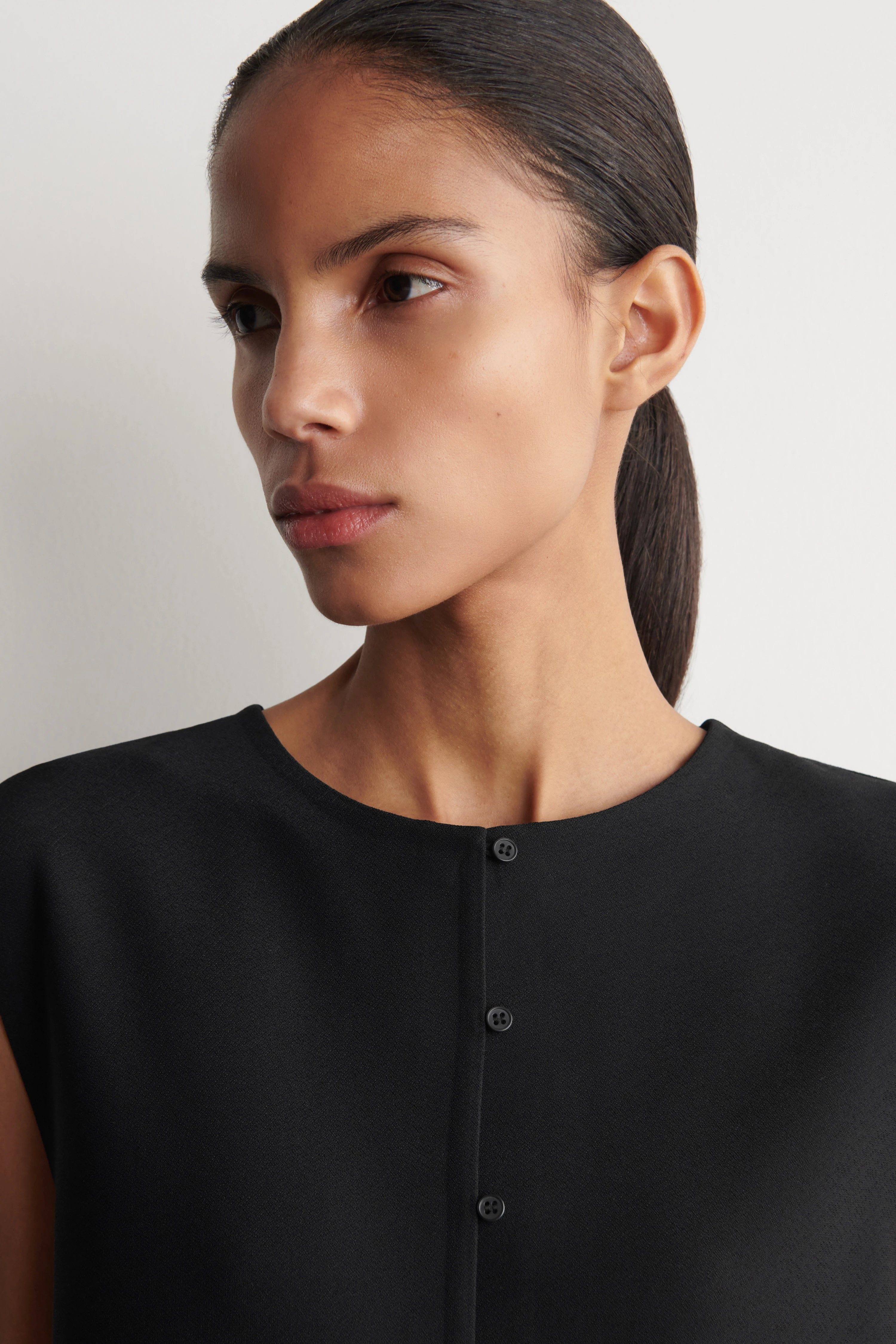 BUTTONED KNITTED TOP - 5