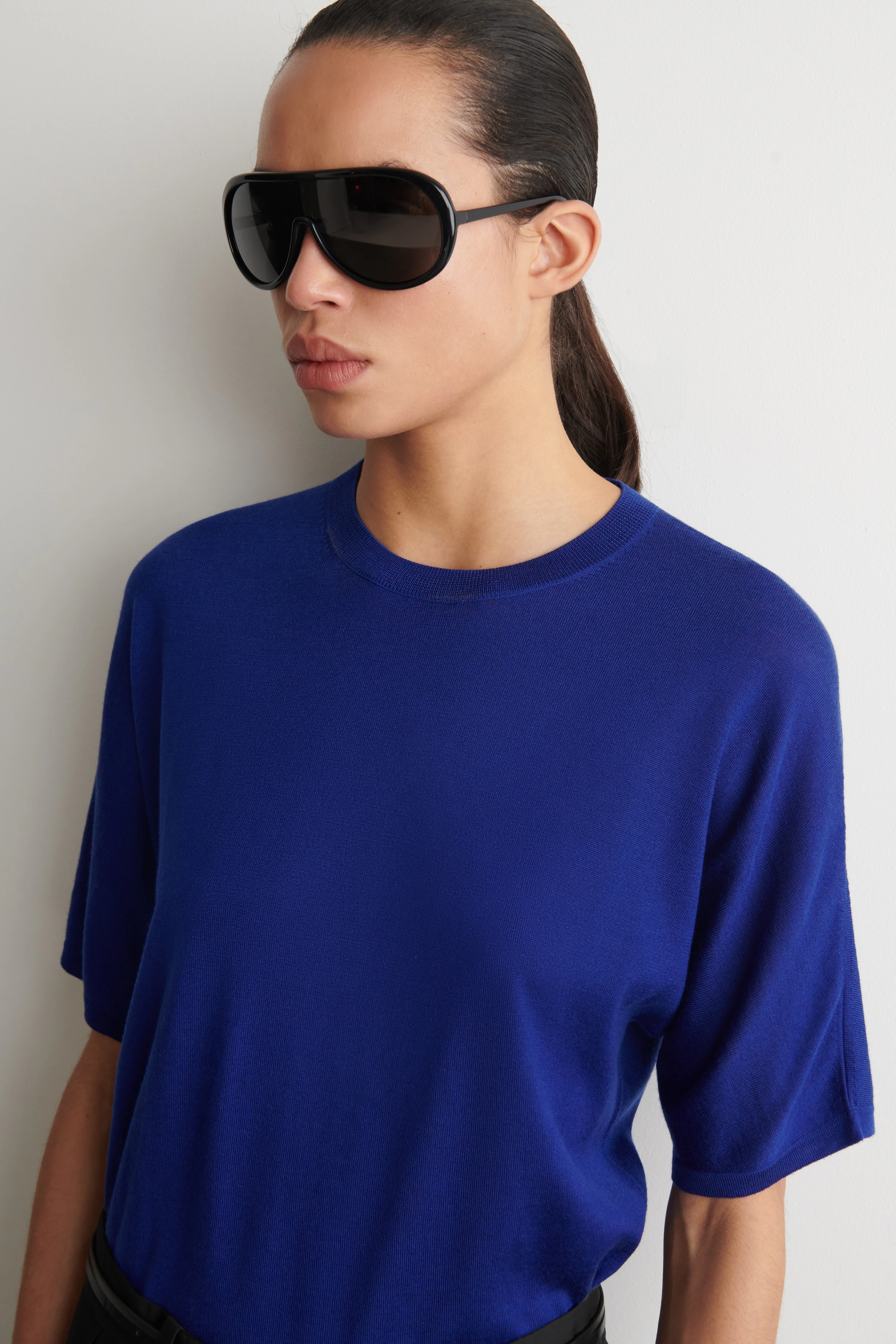KNITTED MERINO WOOL T-SHIRT - 3
