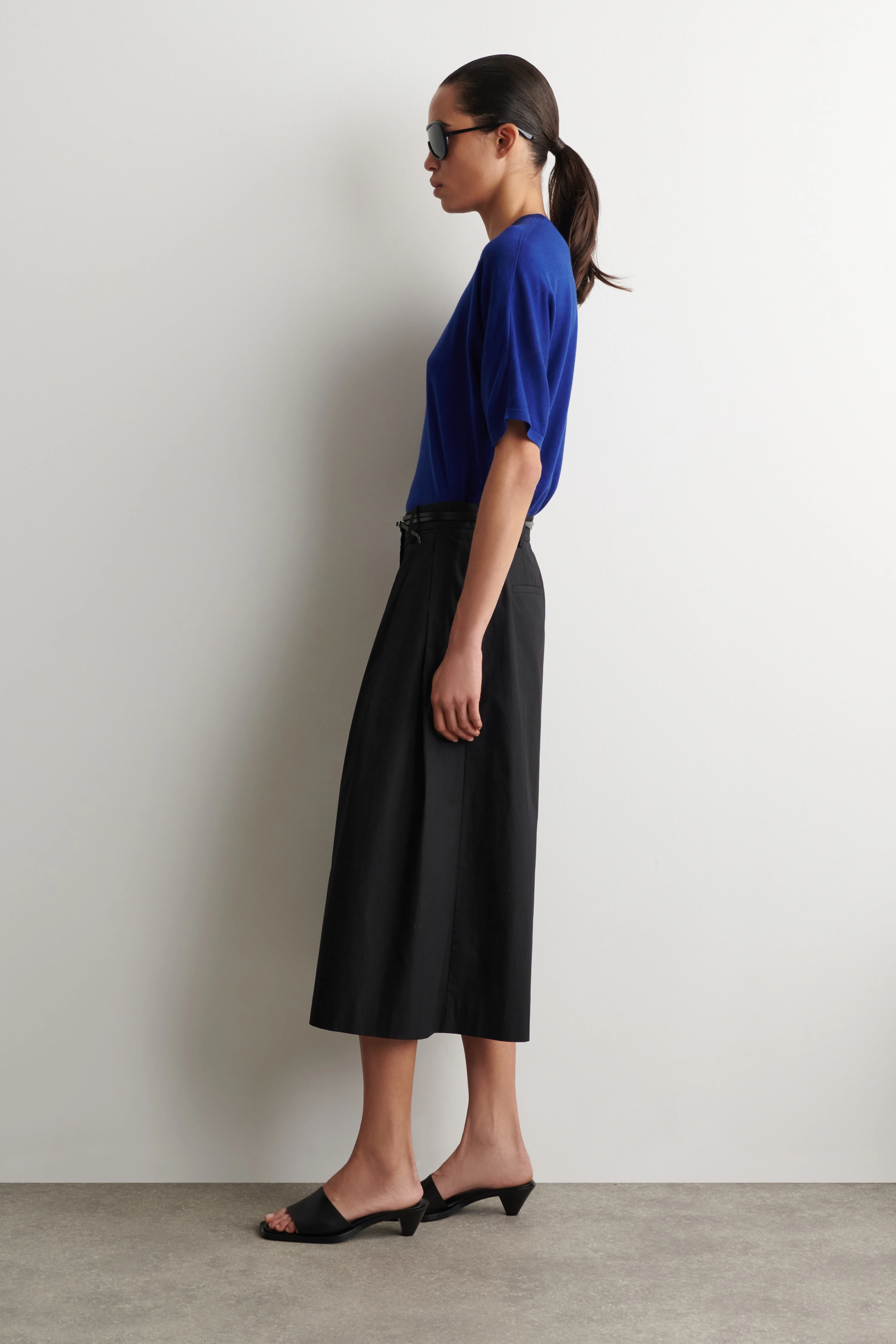 KNITTED MERINO WOOL T-SHIRT - 4