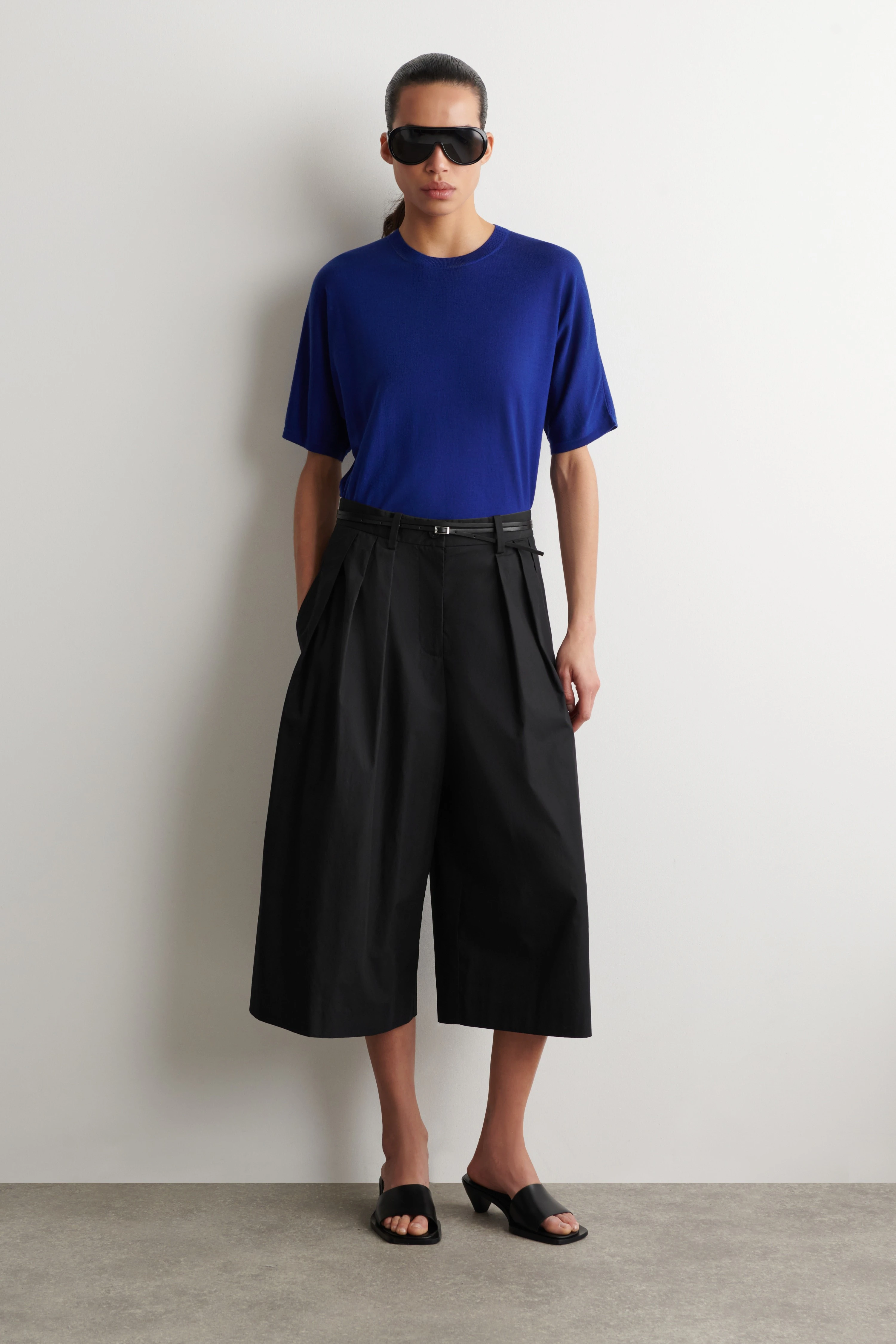 KNITTED MERINO WOOL T-SHIRT - 5