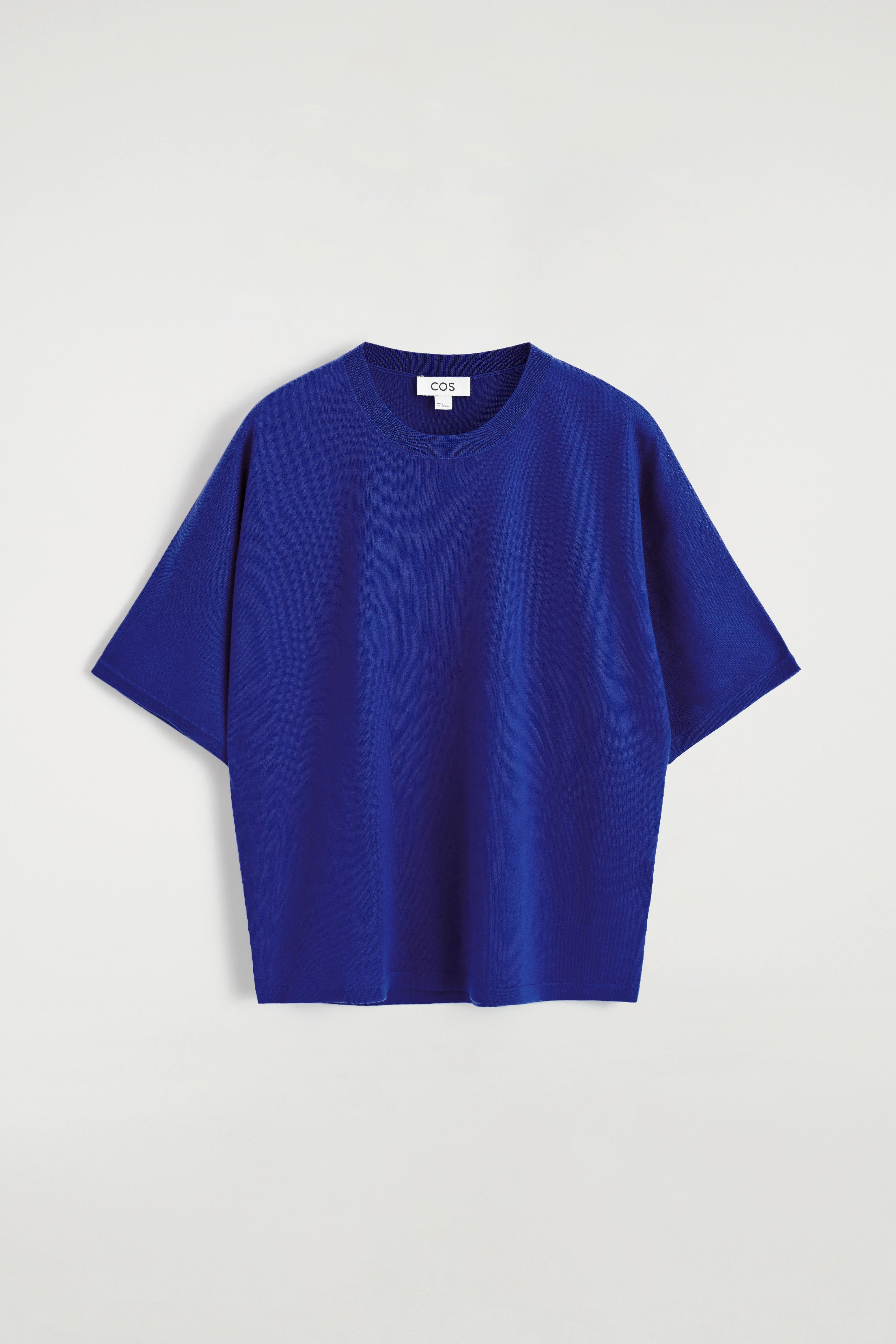 KNITTED MERINO WOOL T-SHIRT - 6
