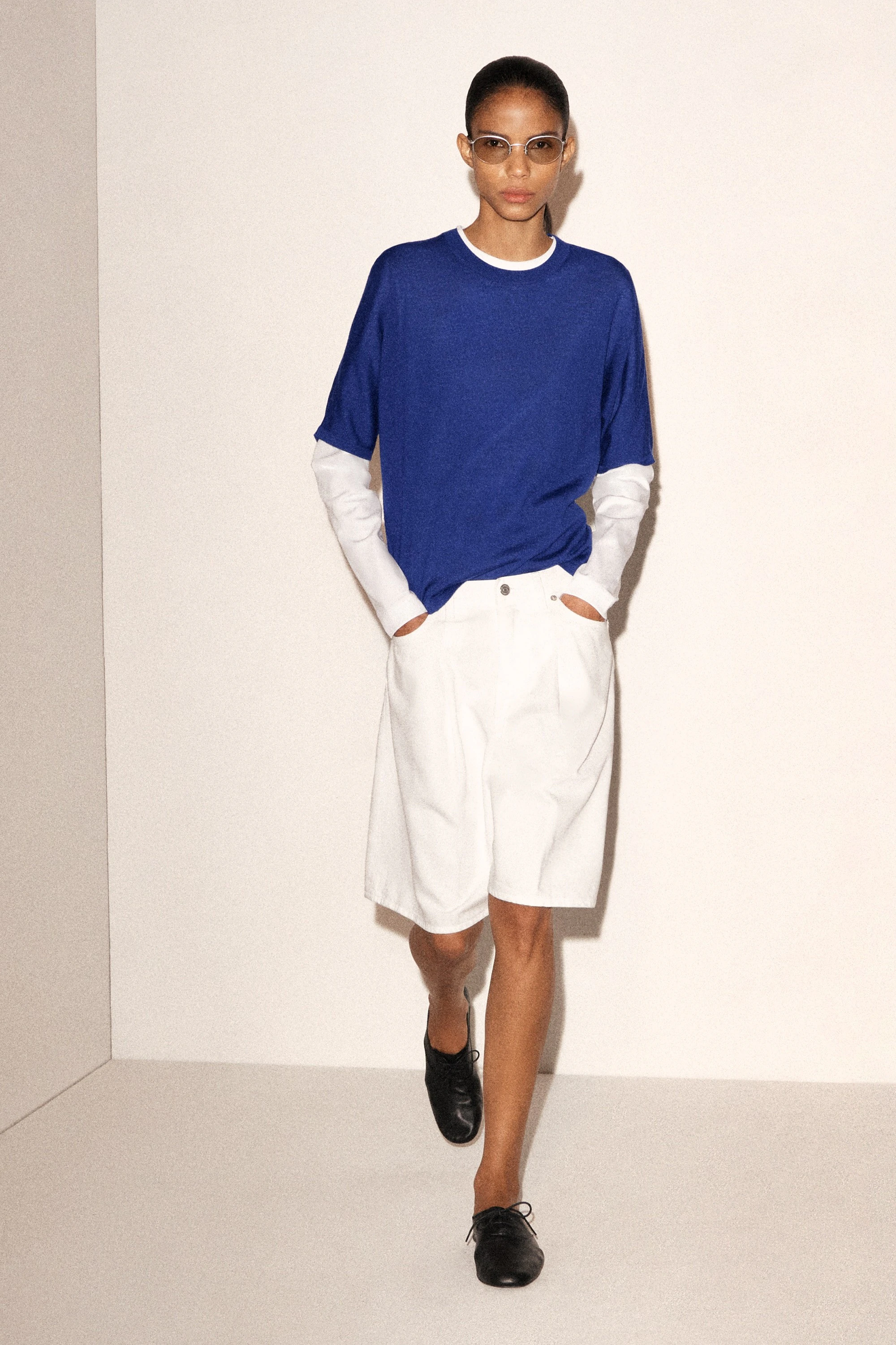 KNITTED MERINO WOOL T-SHIRT - 8