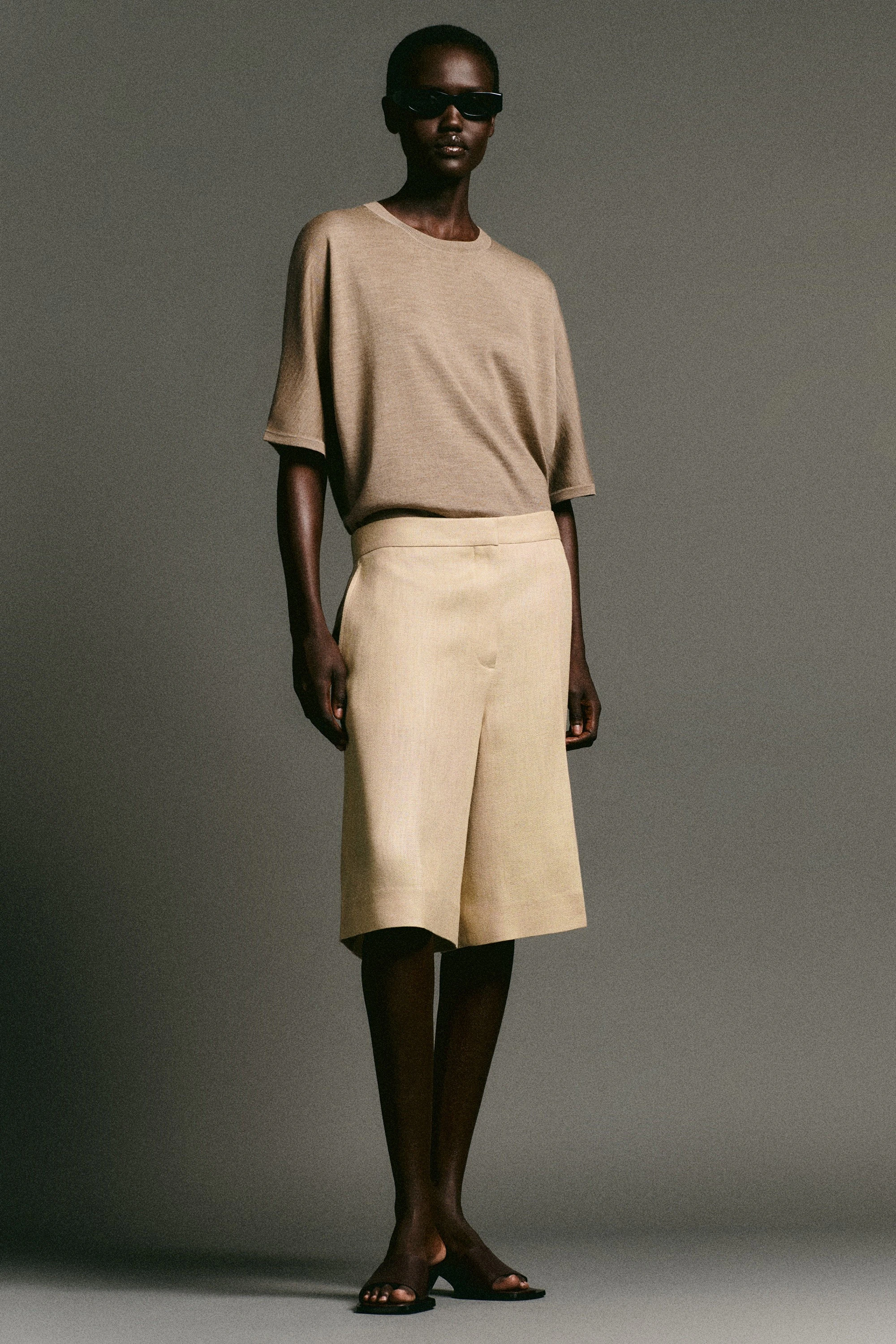 KNITTED MERINO WOOL T-SHIRT - 8