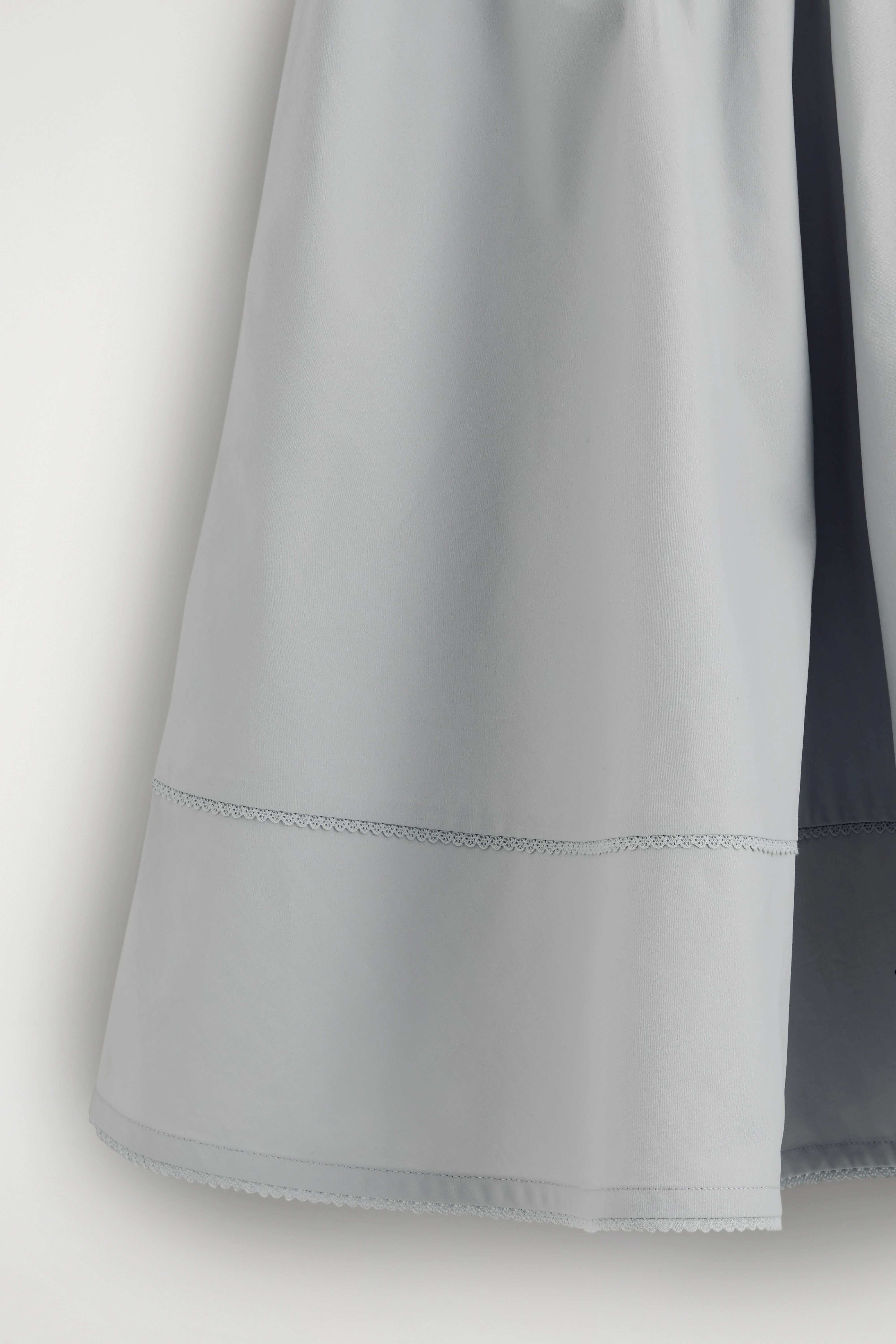 EMBROIDERED COTTON-POPLIN SKIRT - 6
