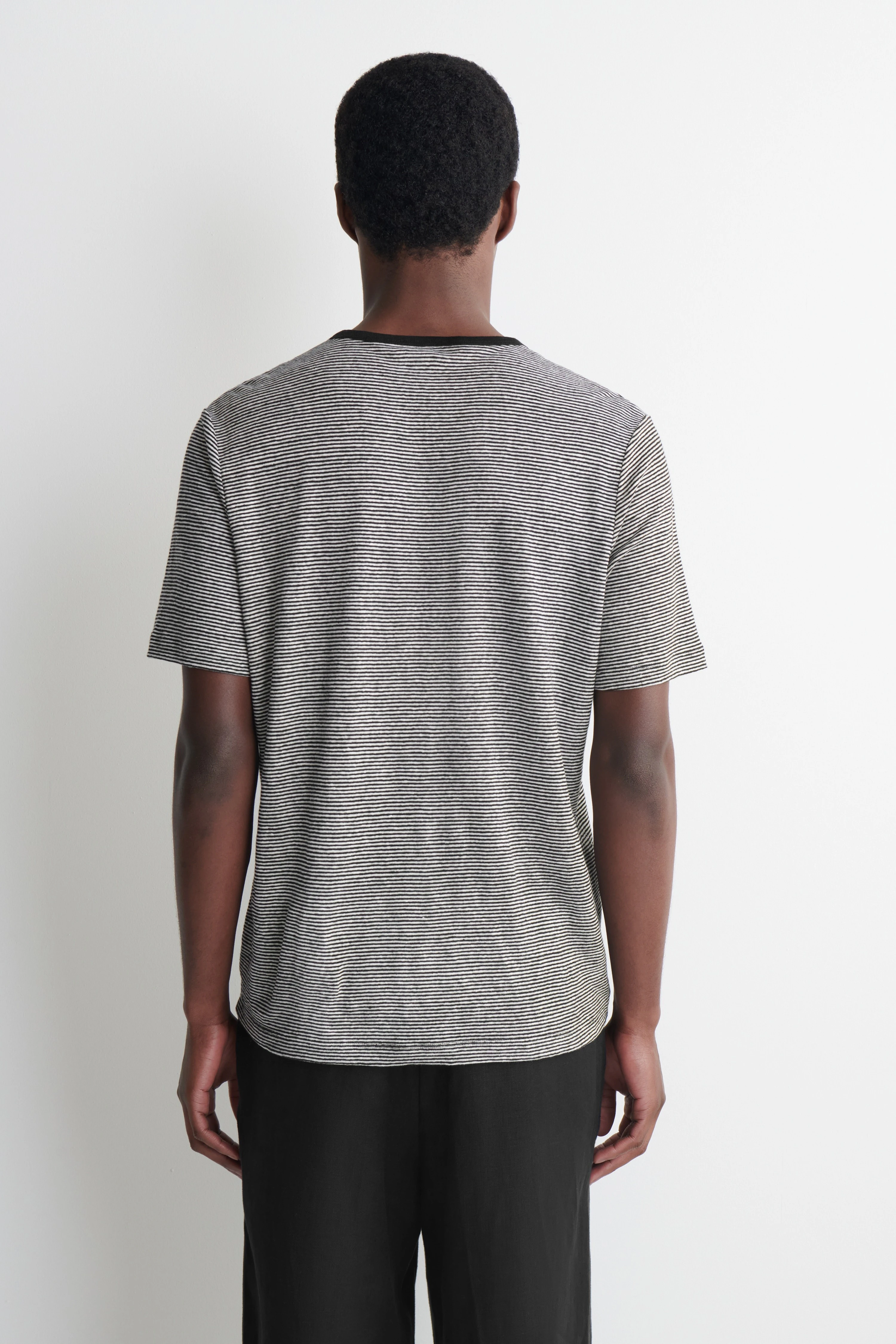 LINEN-JERSEY T-SHIRT