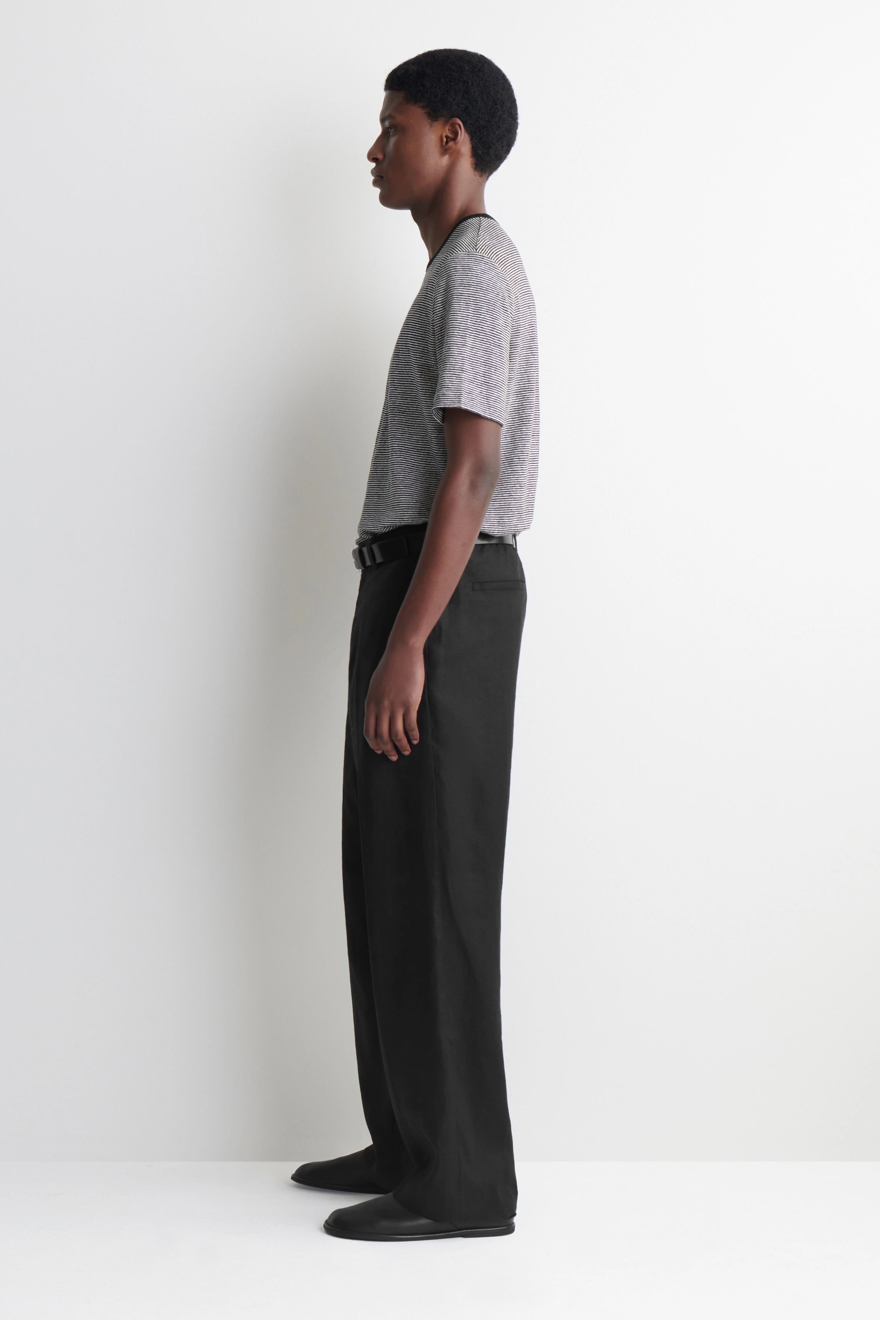 LINEN-JERSEY T-SHIRT - 4