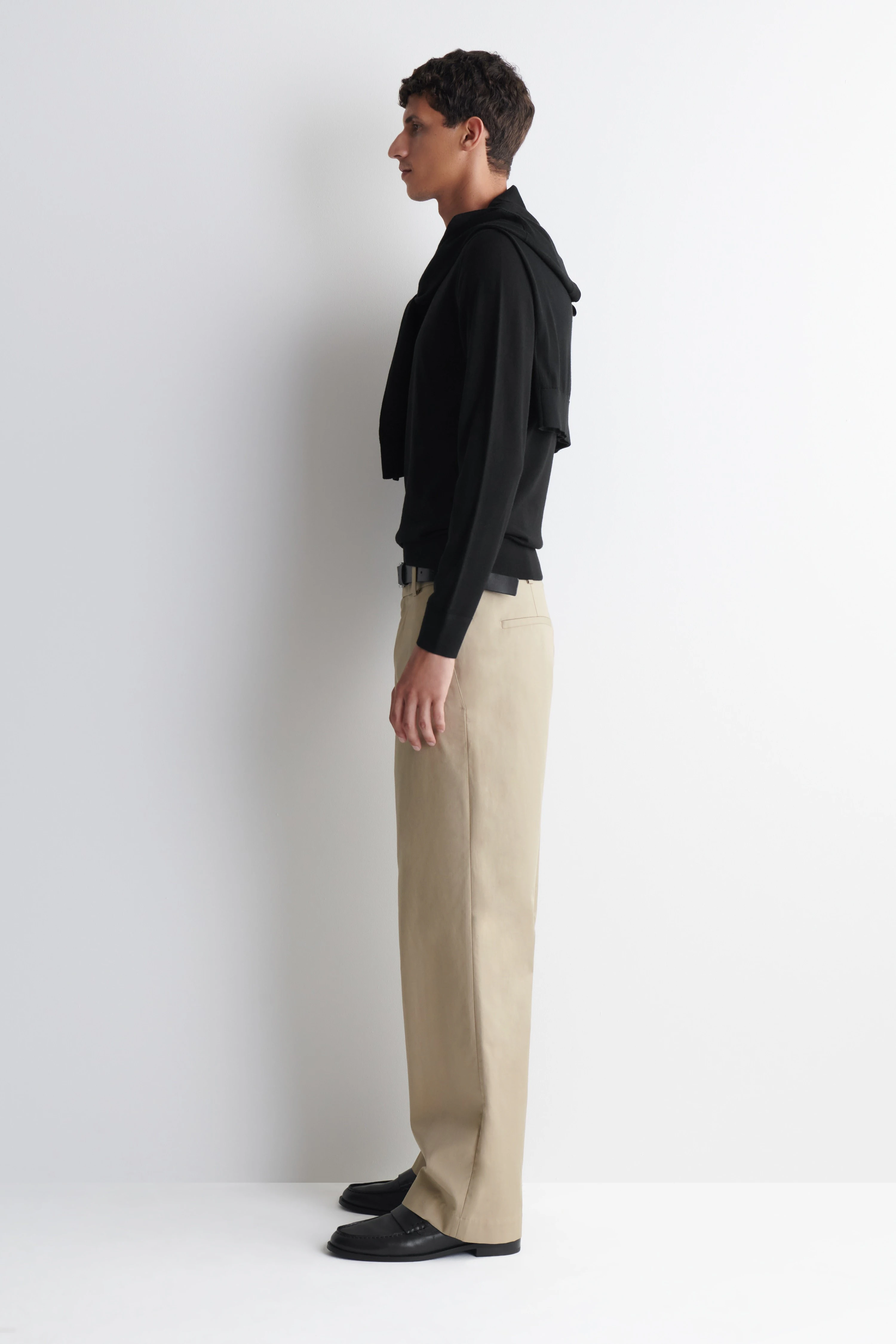 SLIM MERINO WOOL HENLEY TOP - 4