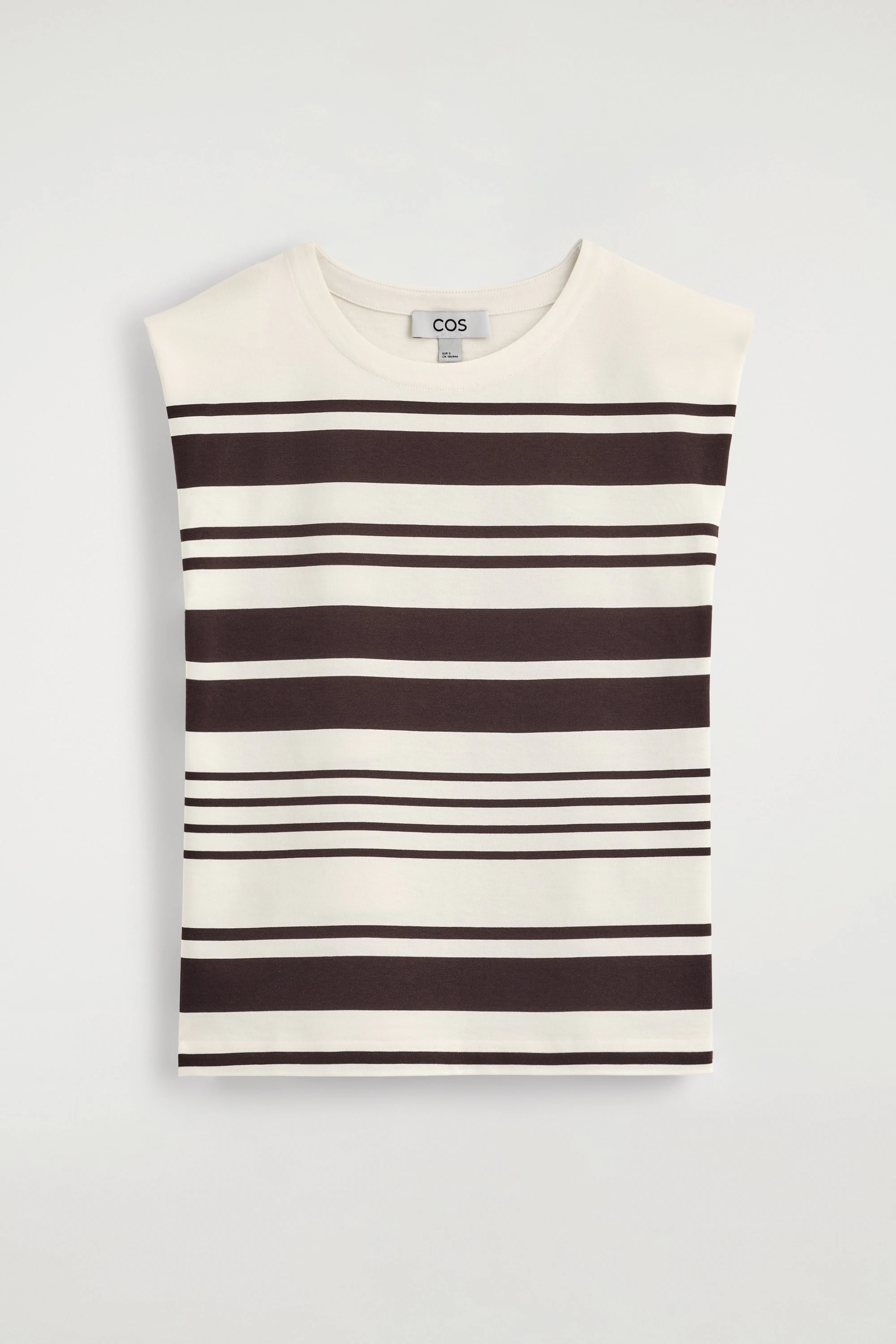 FOLDED-SHOULDER COTTON-JERSEY TANK TOP - 5