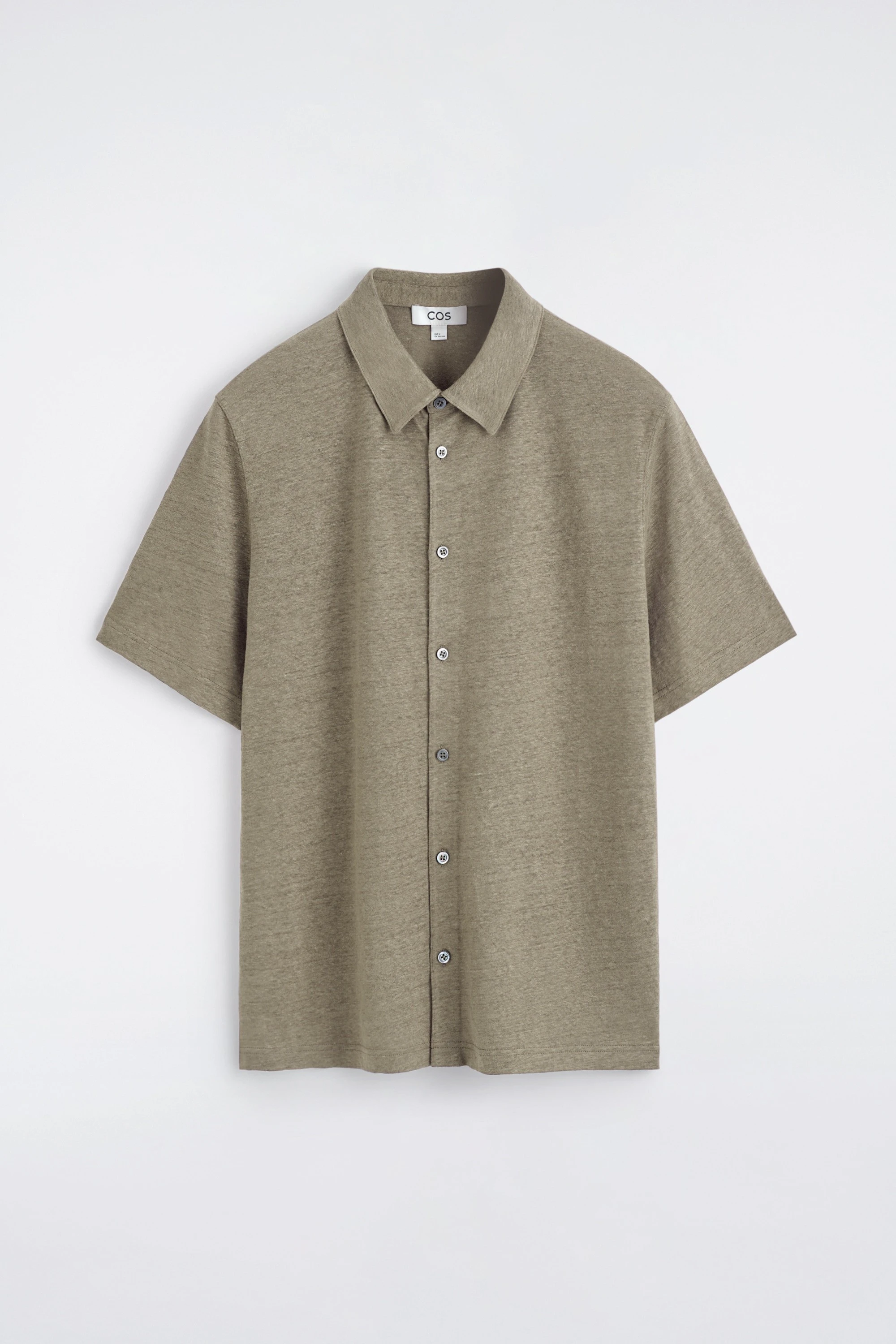 LINEN-JERSEY SHORT-SLEEVED SHIRT - 6