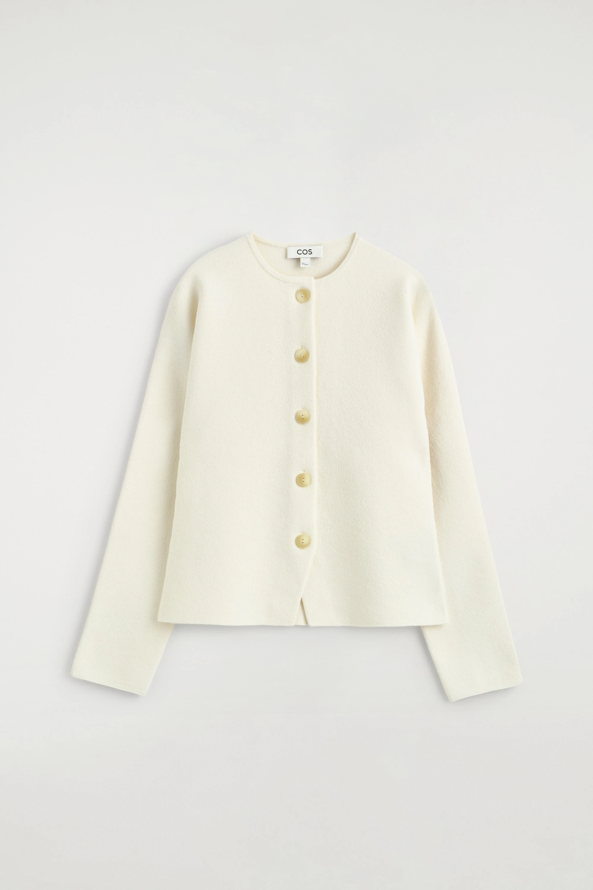 SCULPTURAL COTTON CARDIGAN - 6