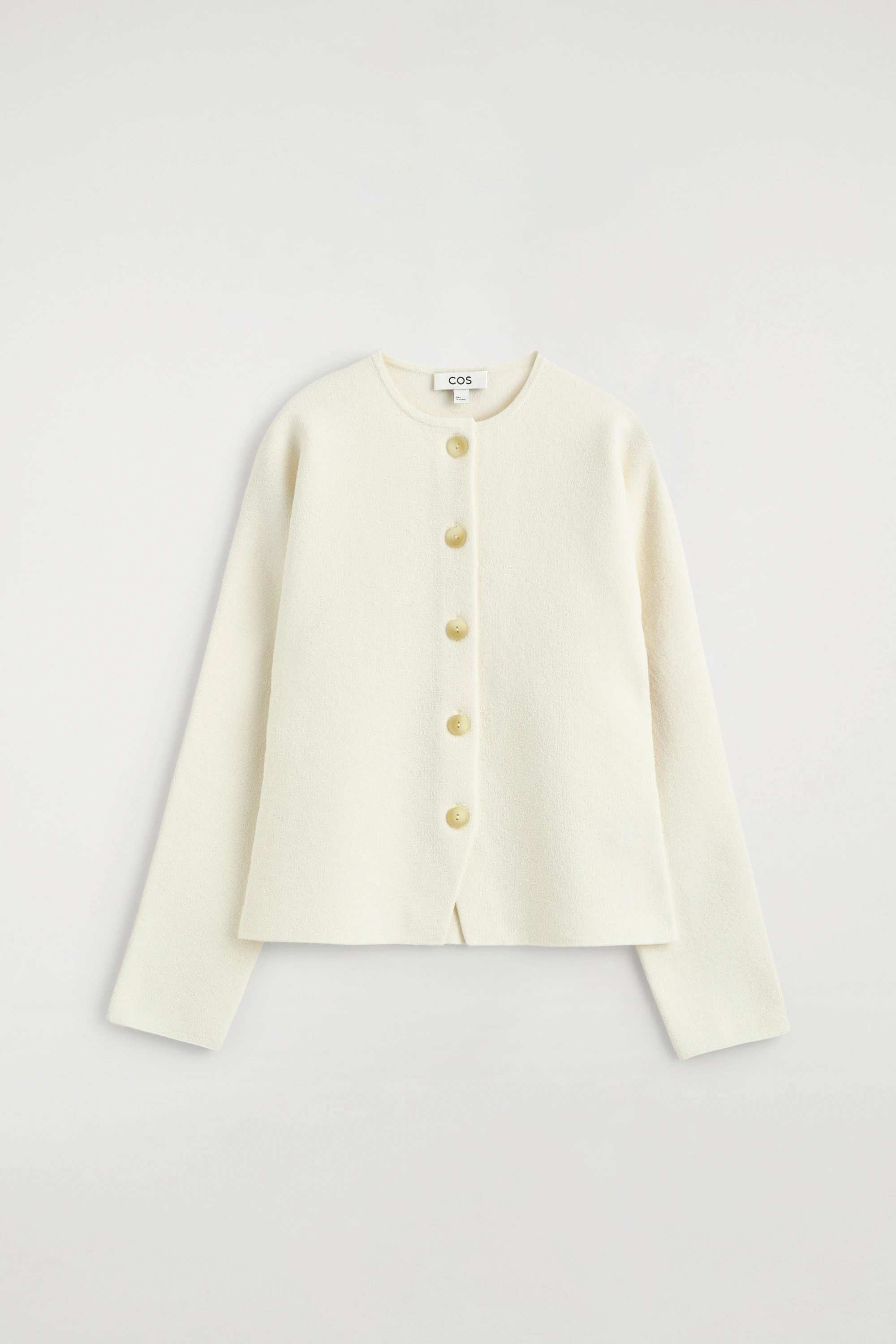 SCULPTURAL COTTON CARDIGAN - 6