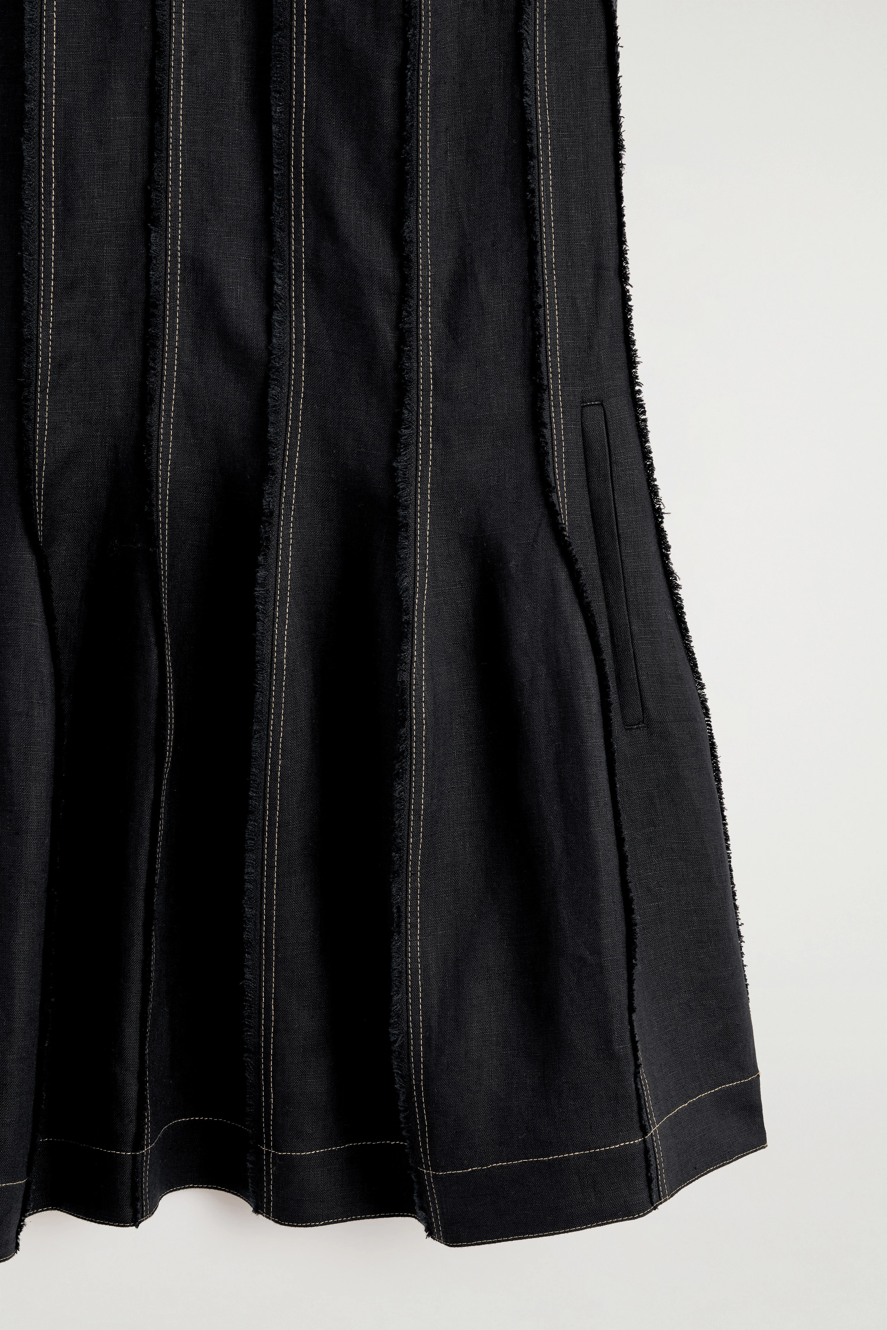 SCULPTED PLEATED MINI DRESS - 6