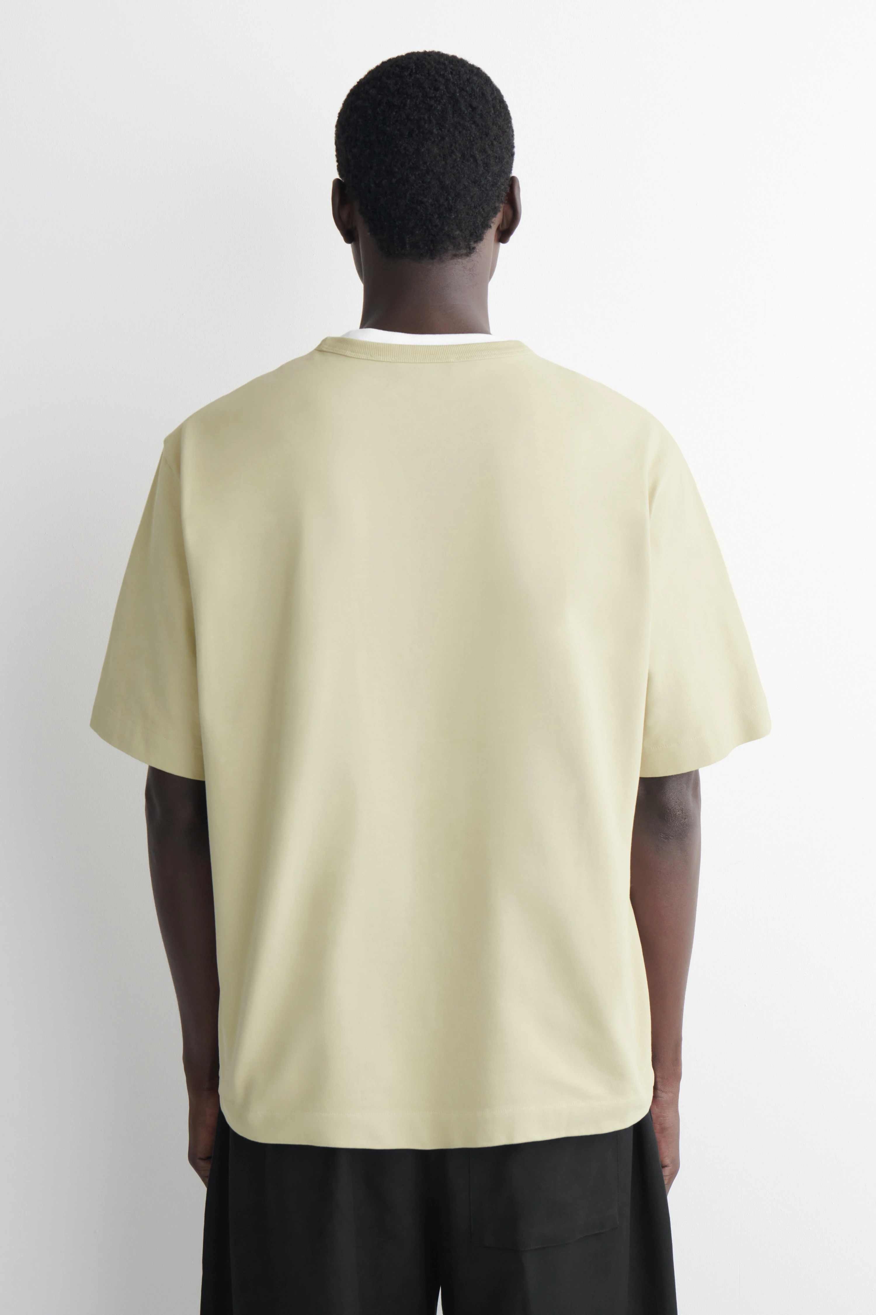 RELAXED GARMENT-WASHED COTTON T-SHIRT