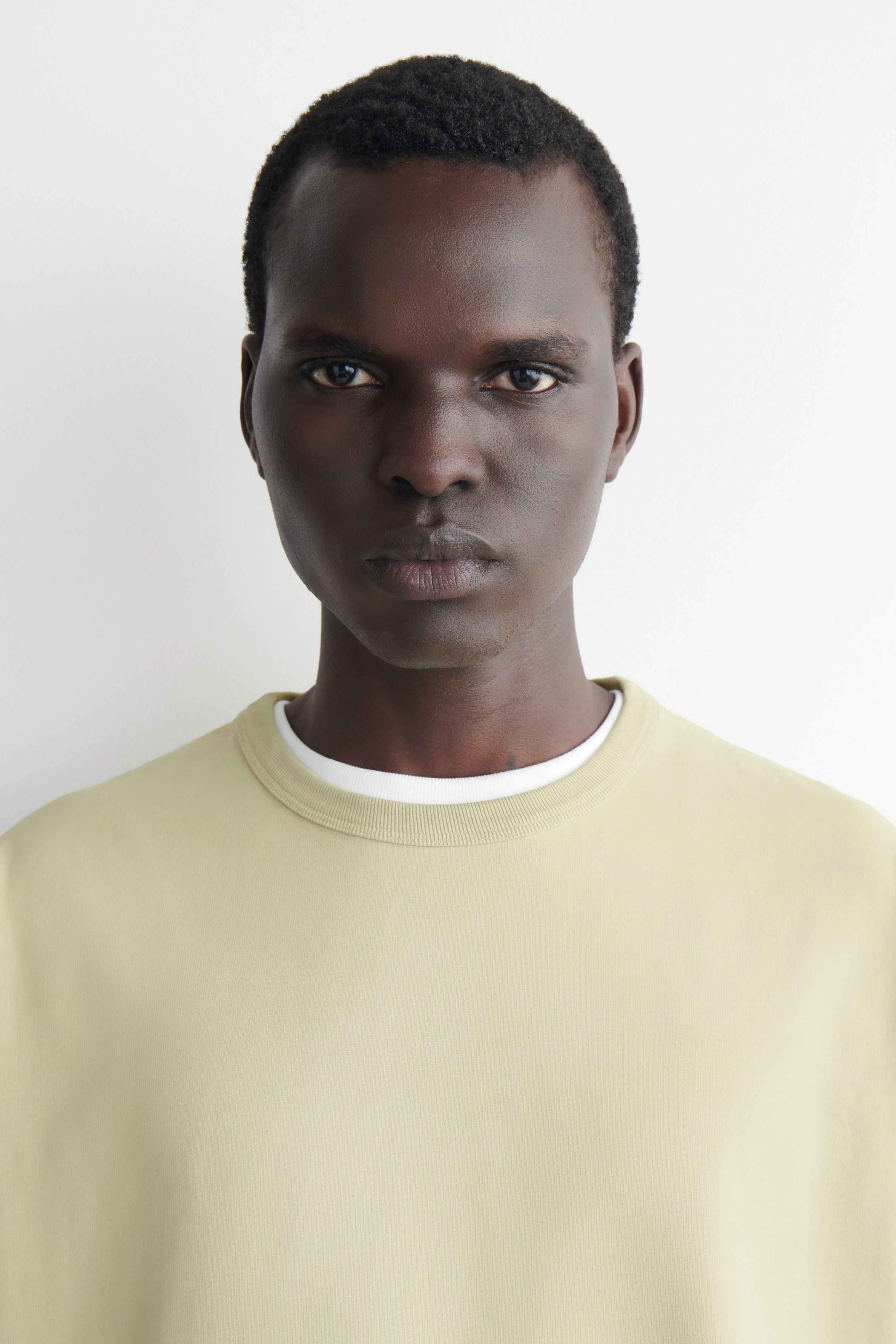 RELAXED GARMENT-WASHED COTTON T-SHIRT - 6