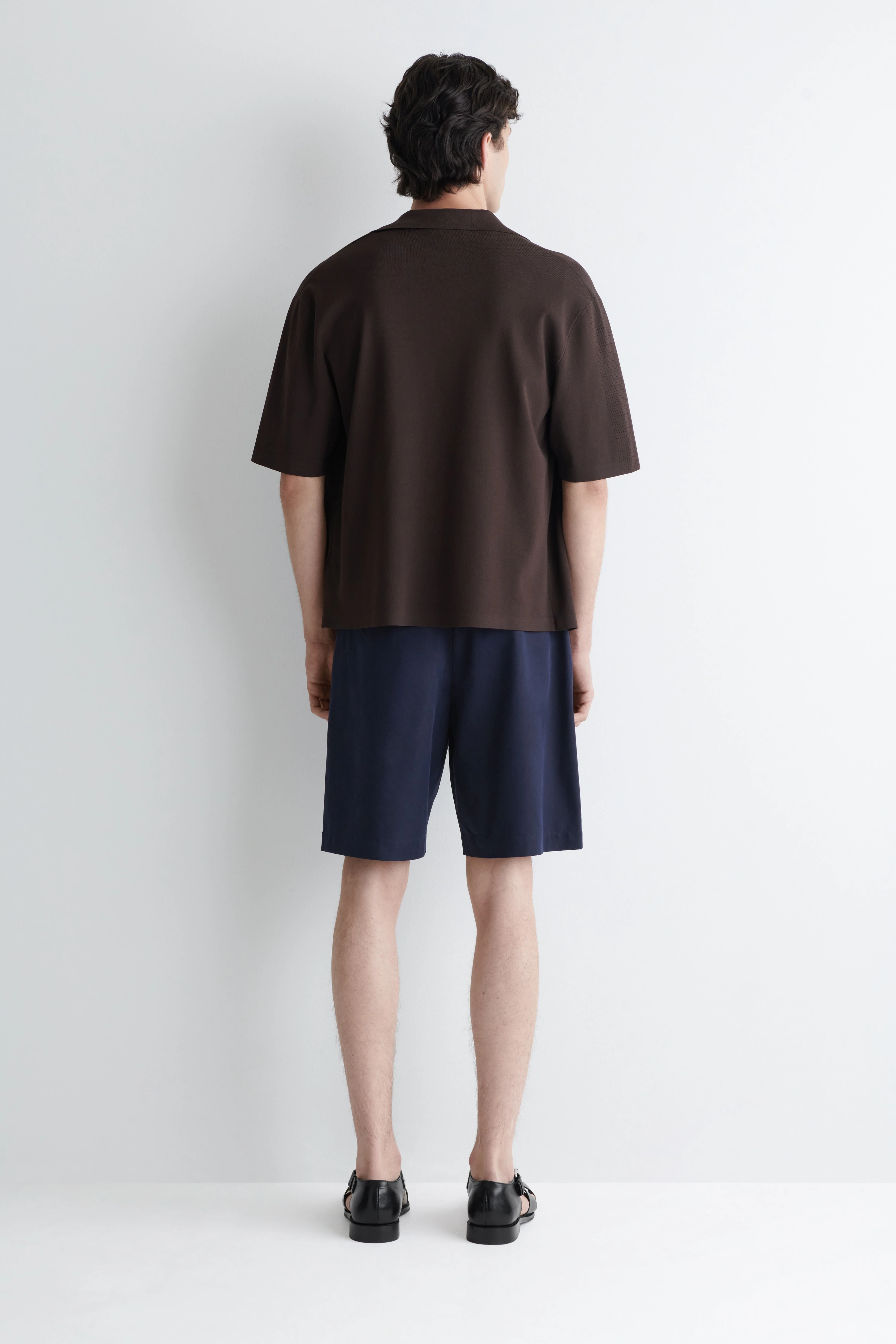 COTTON STRAIGHT-LEG CHINO SHORTS