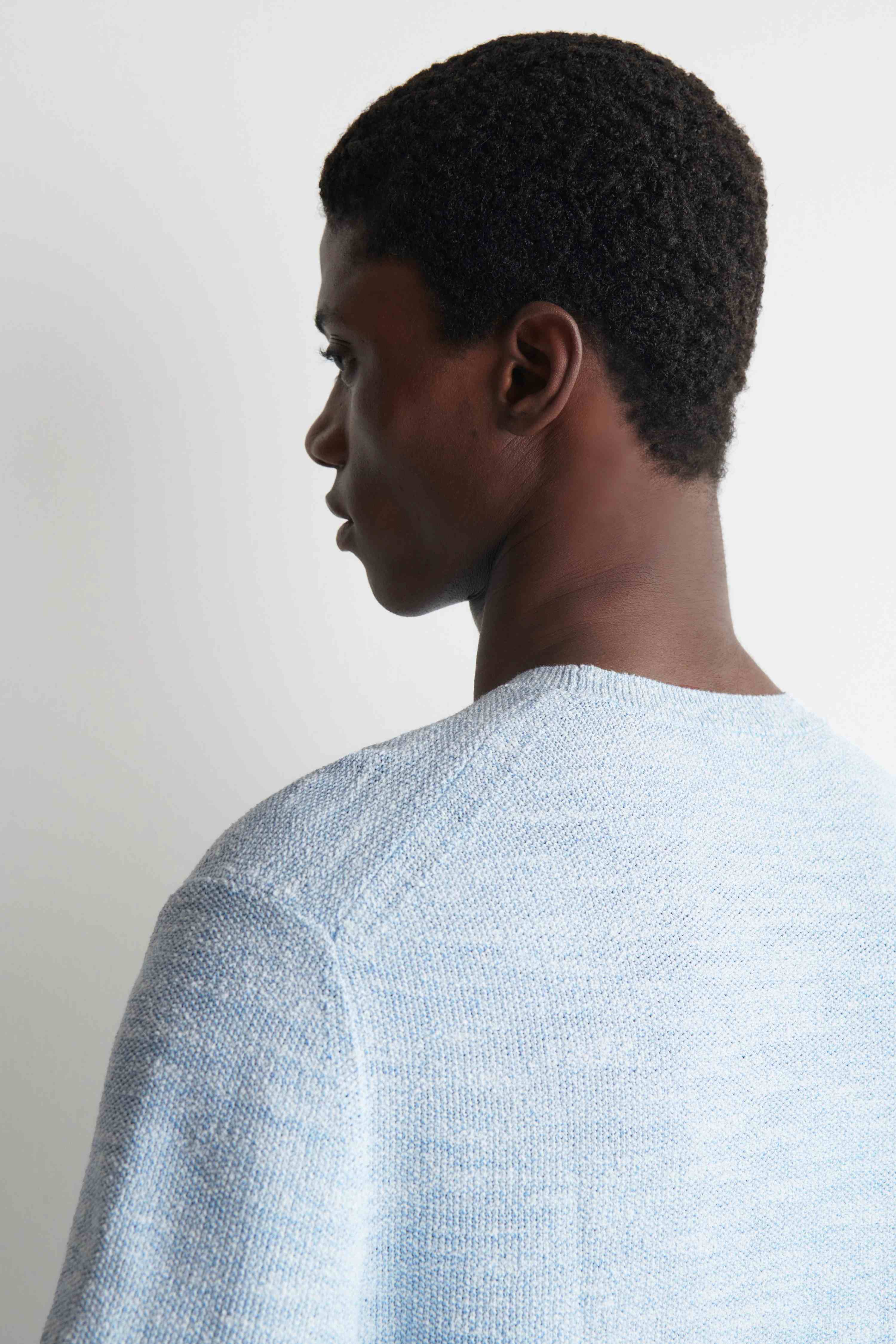 RELAXED BOUCLÉ-KNIT T-SHIRT - 2