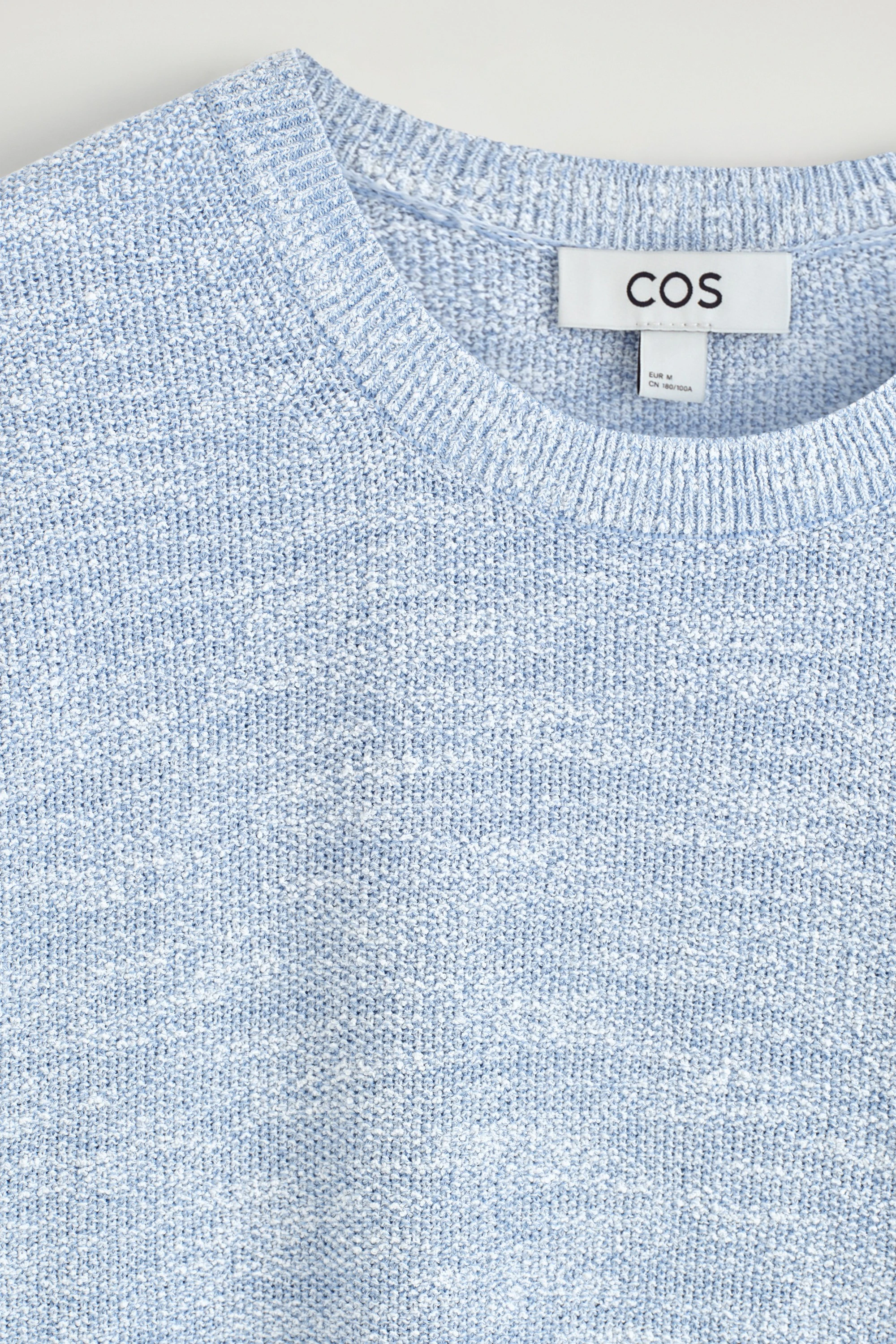 RELAXED BOUCLÉ-KNIT T-SHIRT - 7