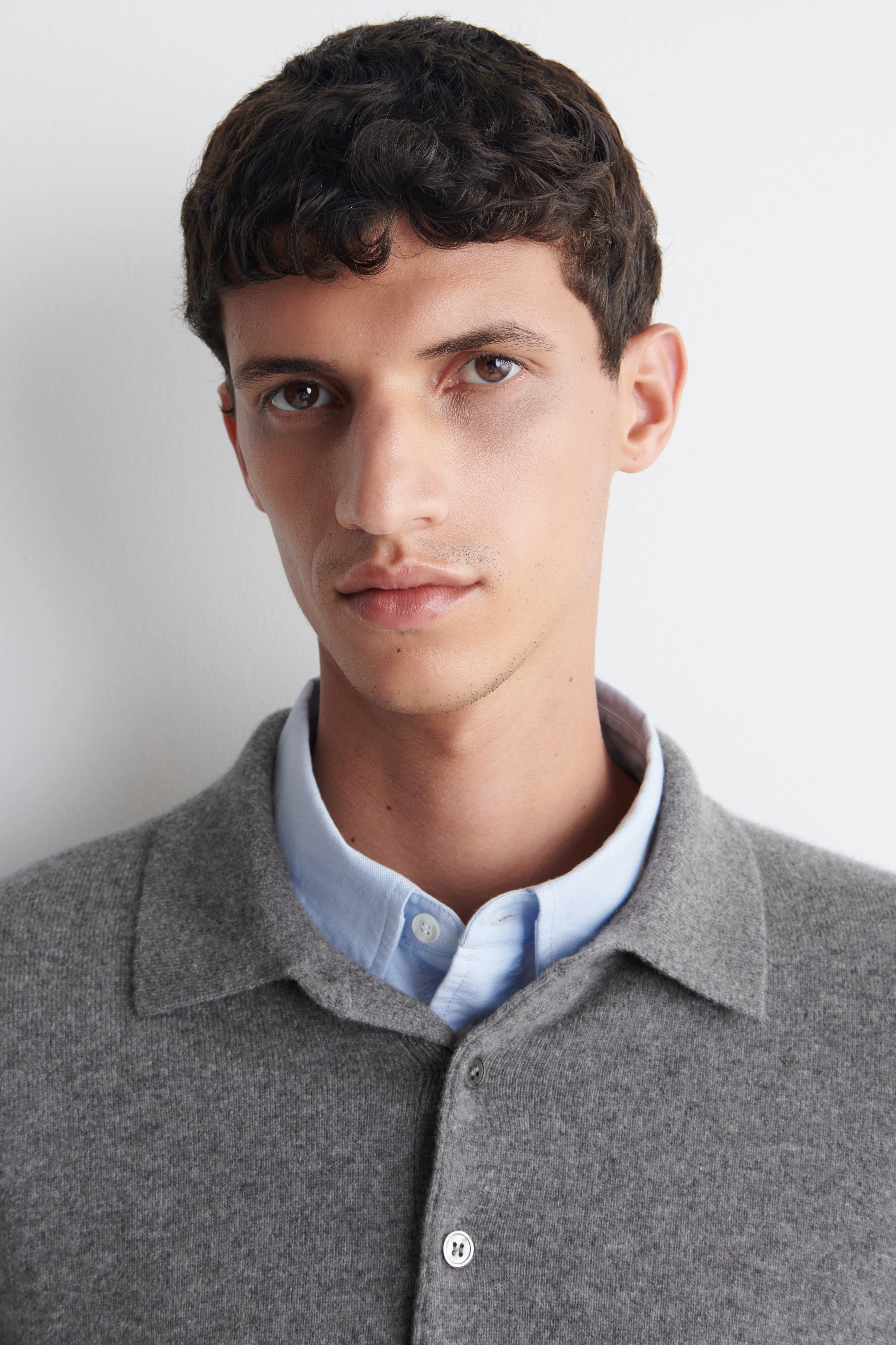 PURE CASHMERE POLO JUMPER - 4