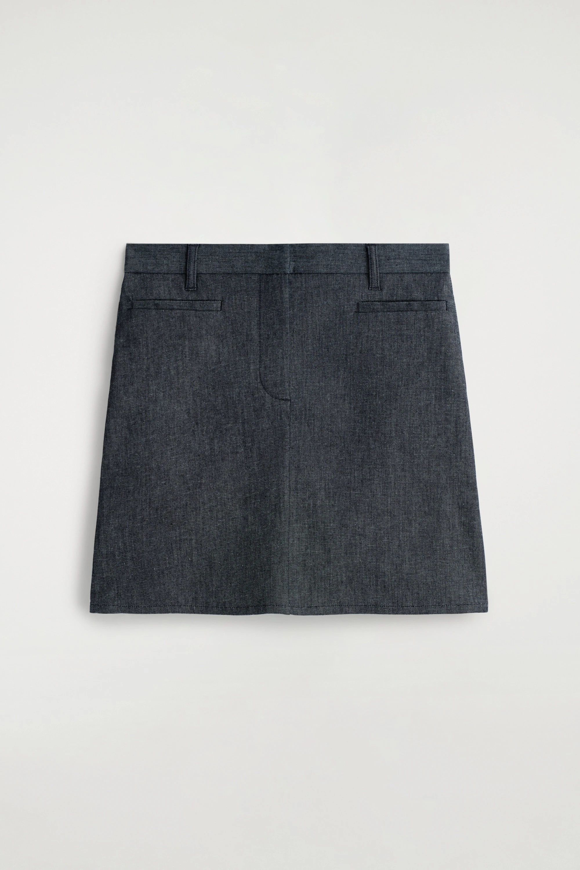 DENIM MINI SKIRT - 5