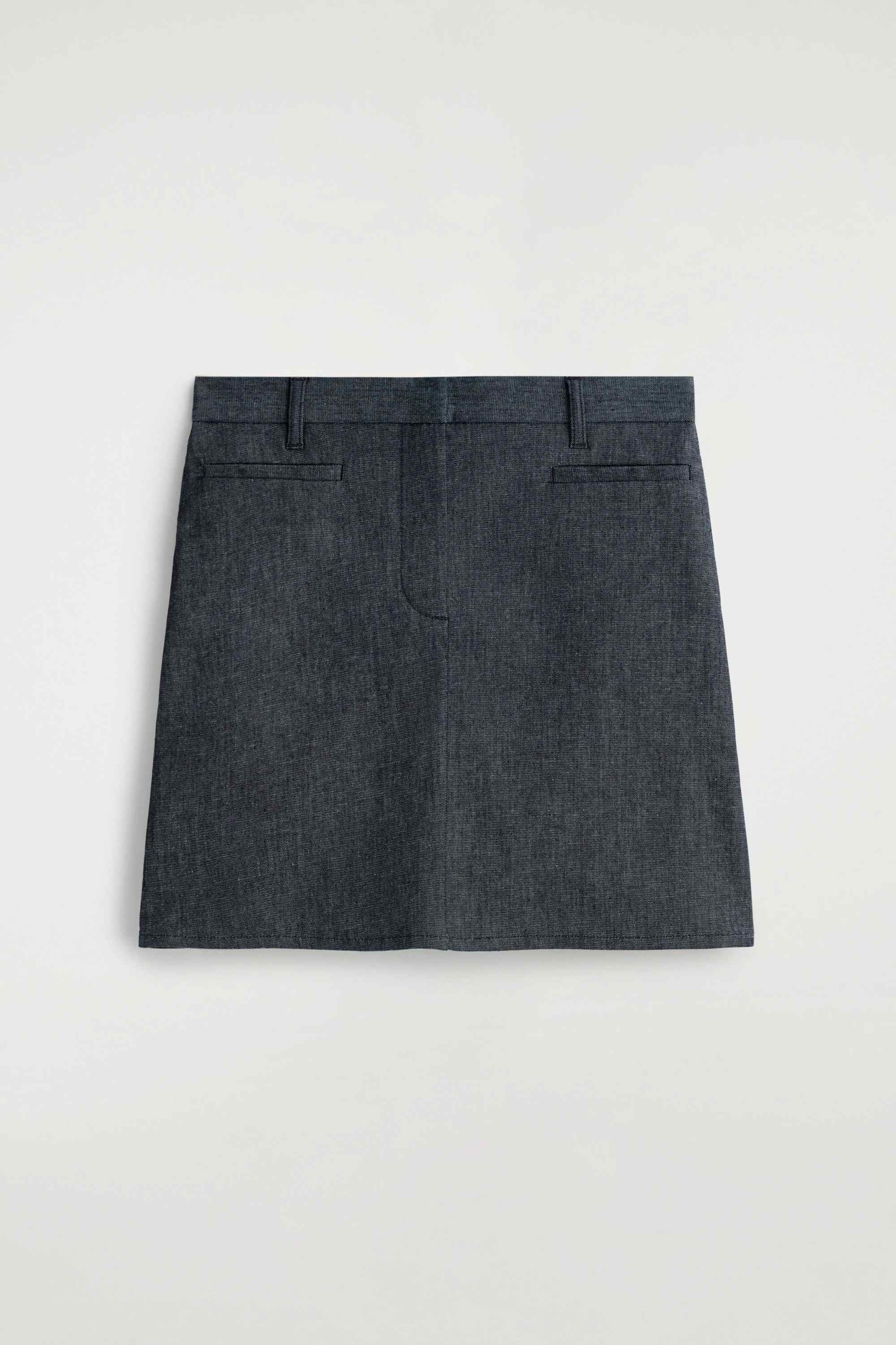 DENIM MINI SKIRT - 5