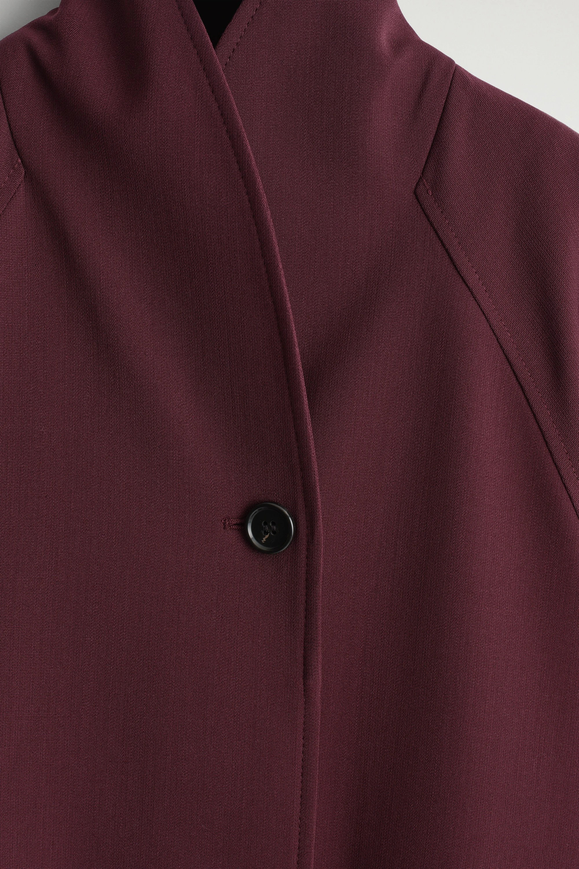 BELTED WOOL-BLEND SHAWL-COLLAR JACKET - 7