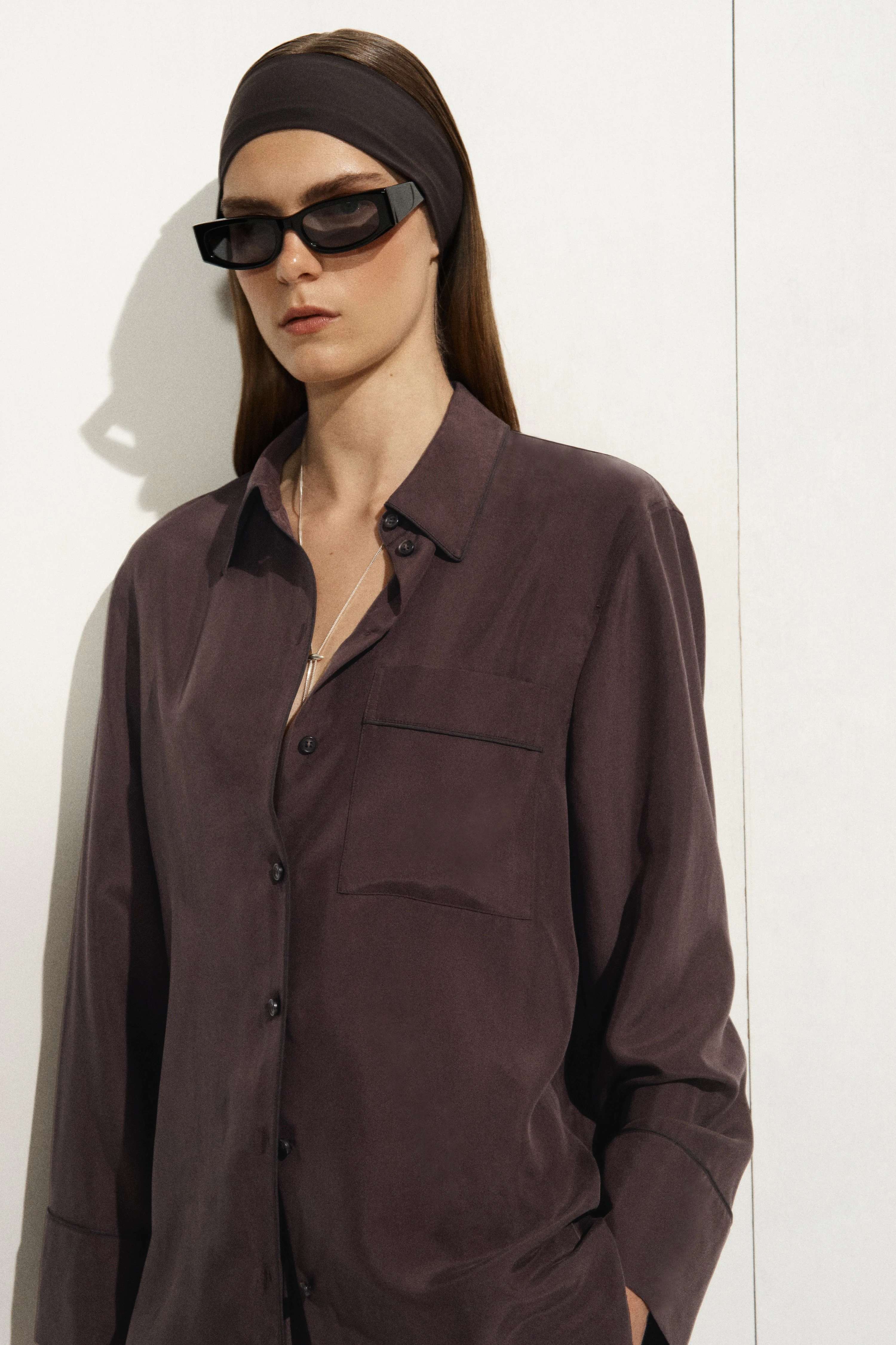 WASHED-SILK SHIRT - 3