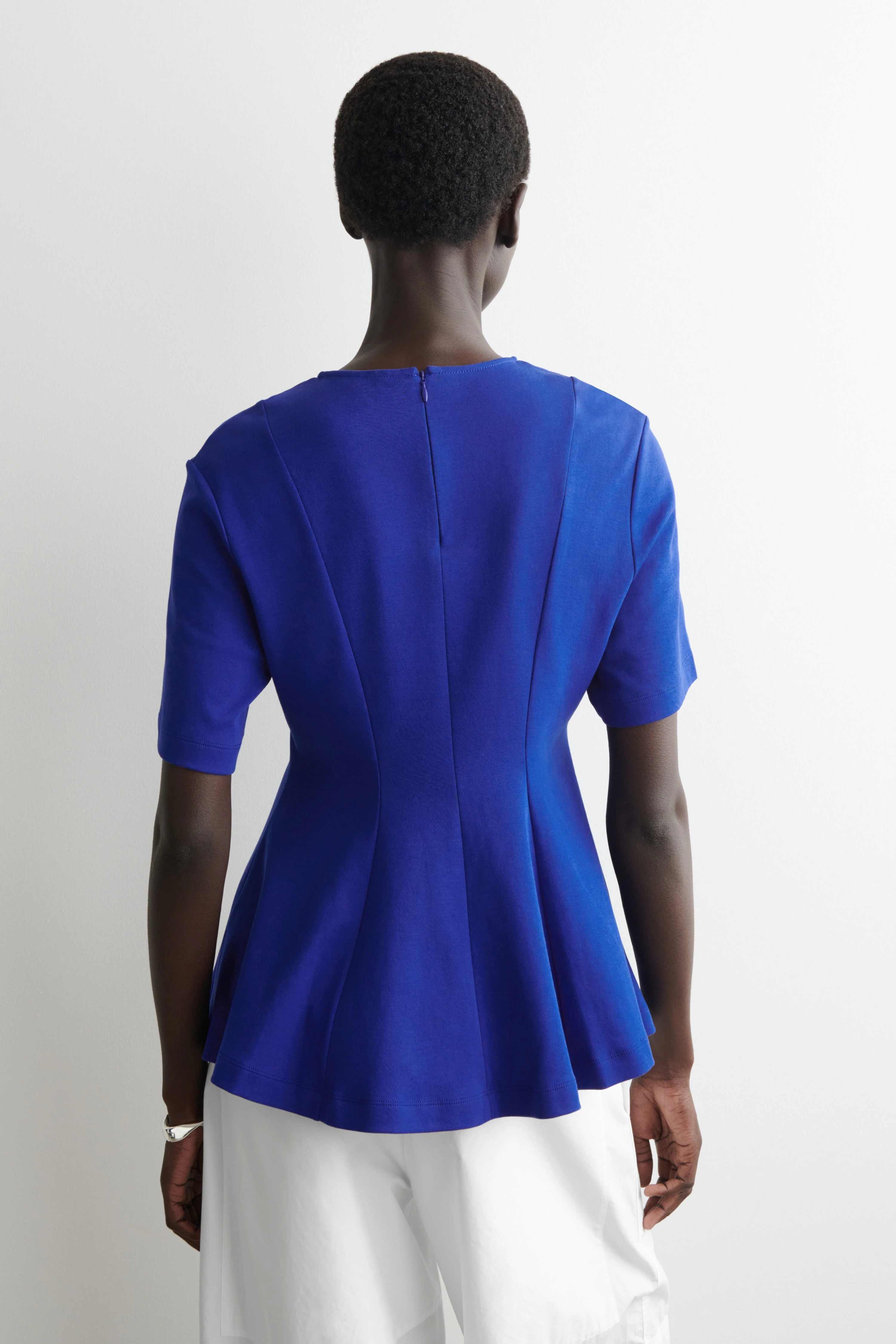 WAISTED COTTON T-SHIRT - 2