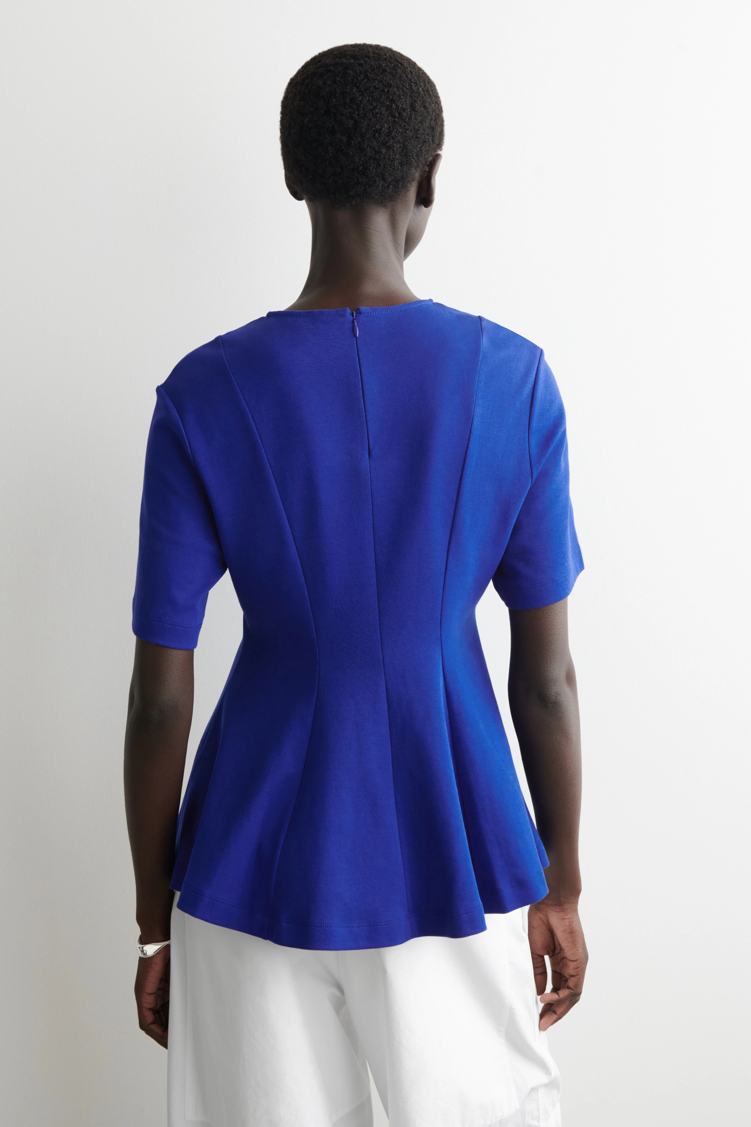 WAISTED COTTON T-SHIRT