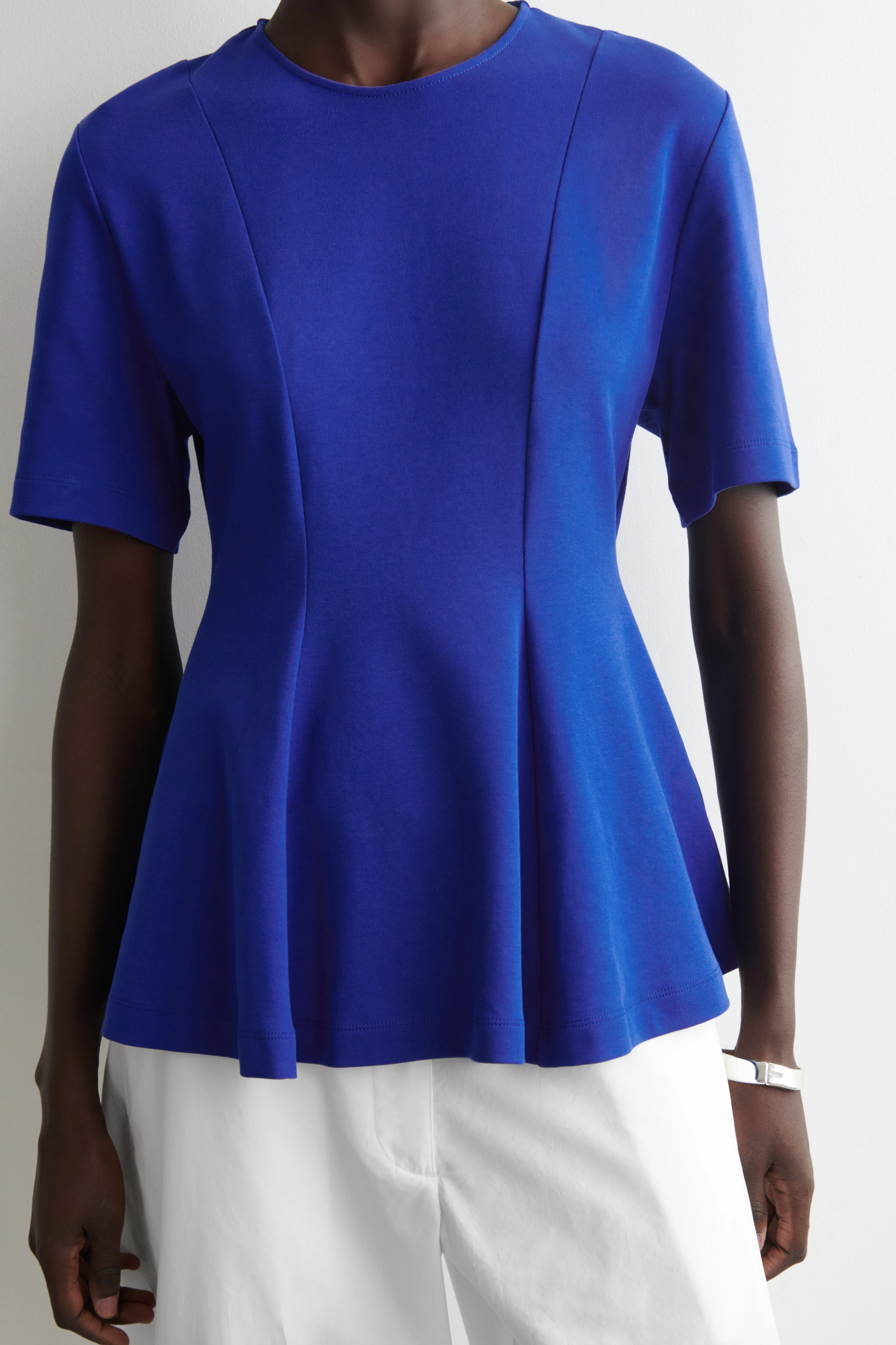 WAISTED COTTON T-SHIRT - 3