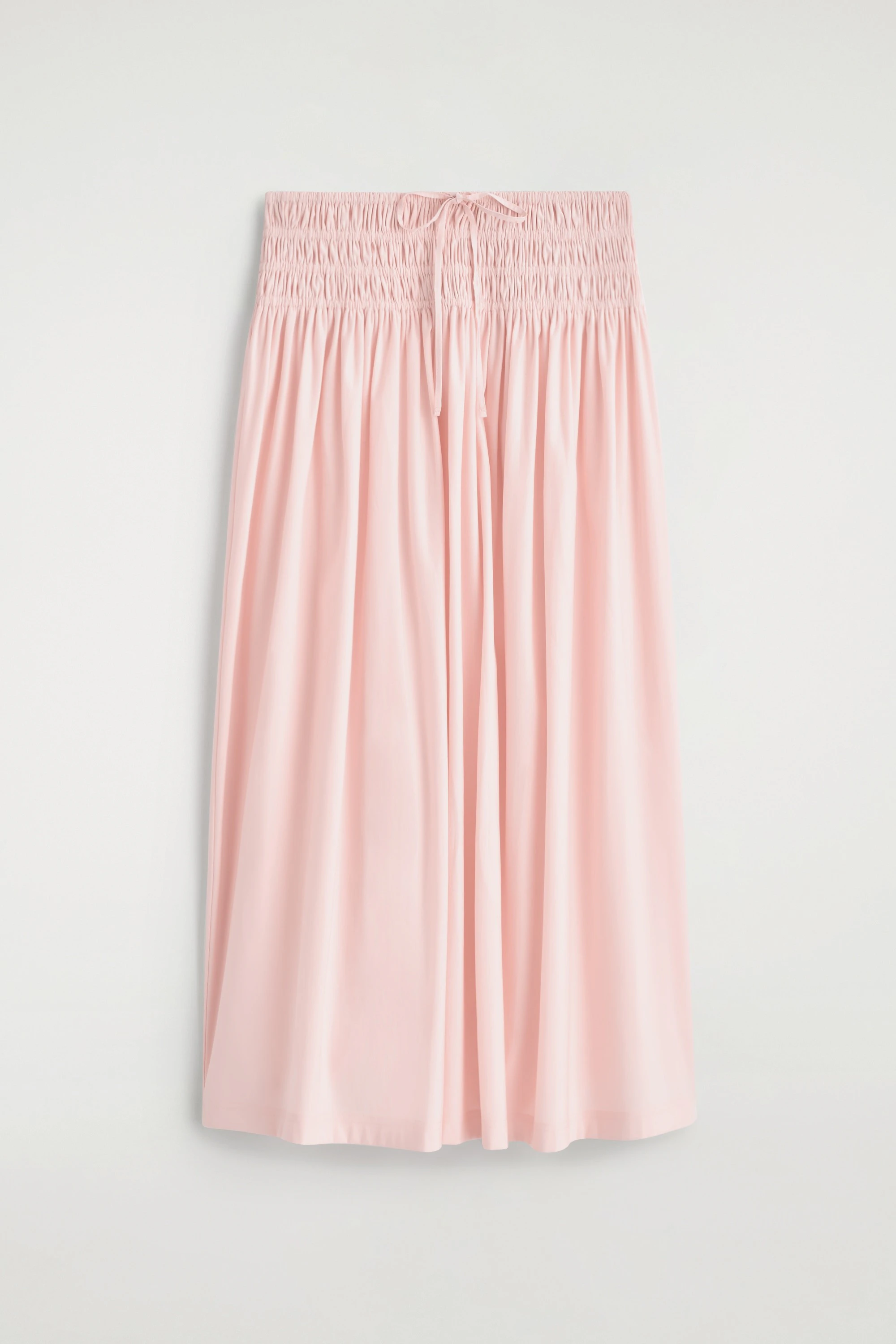 RUCHED-WAIST MIDI SKIRT - 5