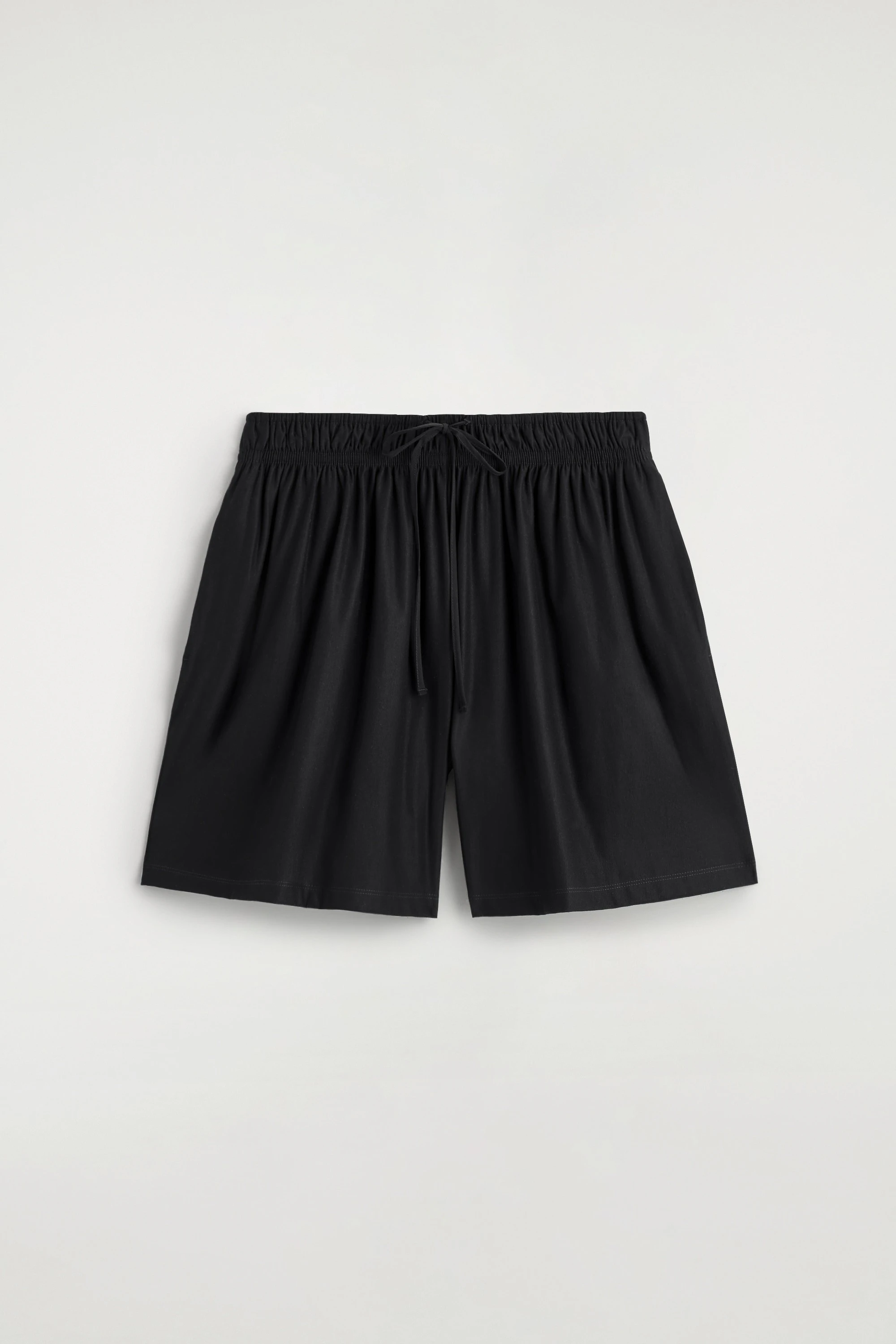RUCHED-WAIST SHORTS - 5