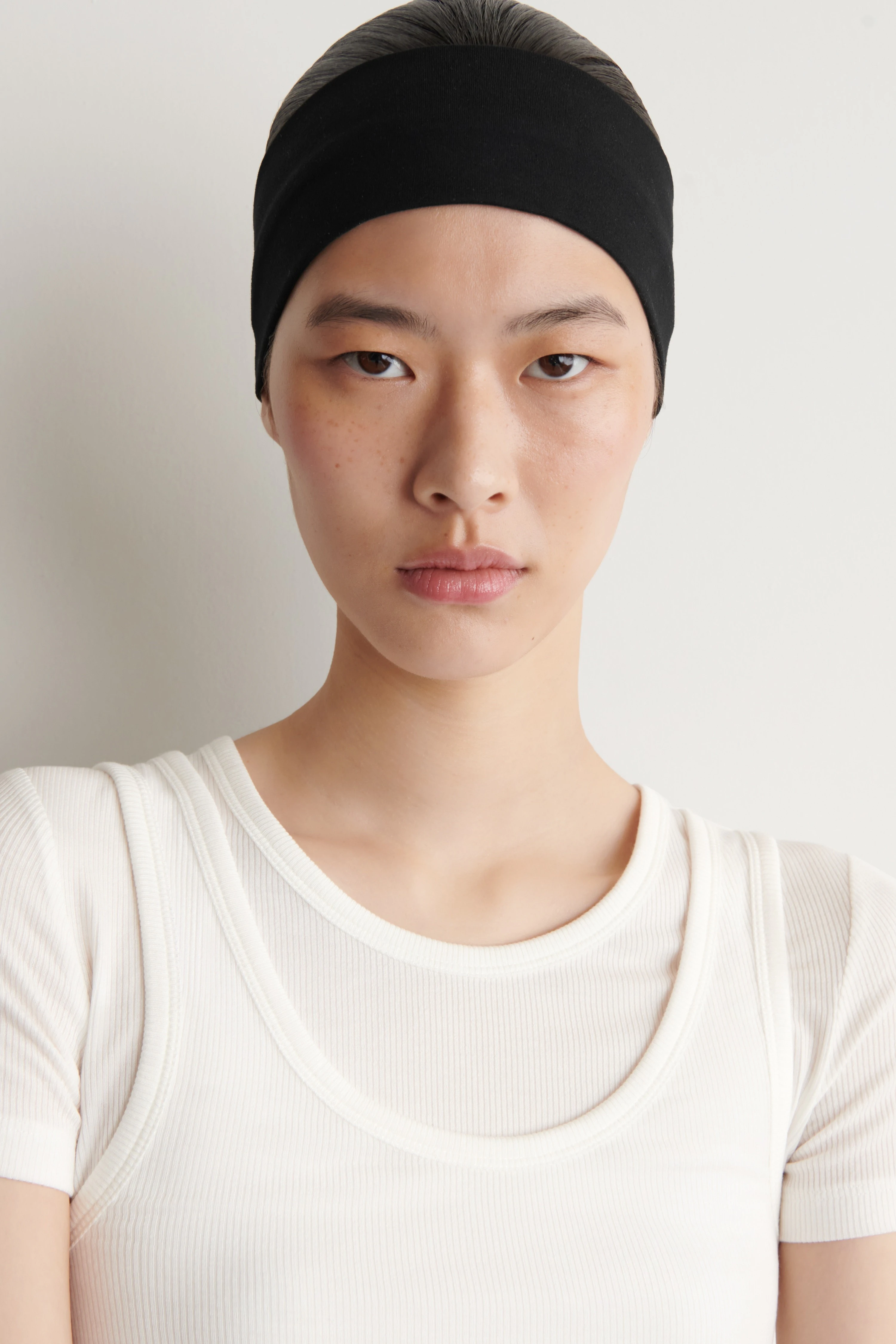 LAYERED RIBBED-JERSEY T-SHIRT - 5