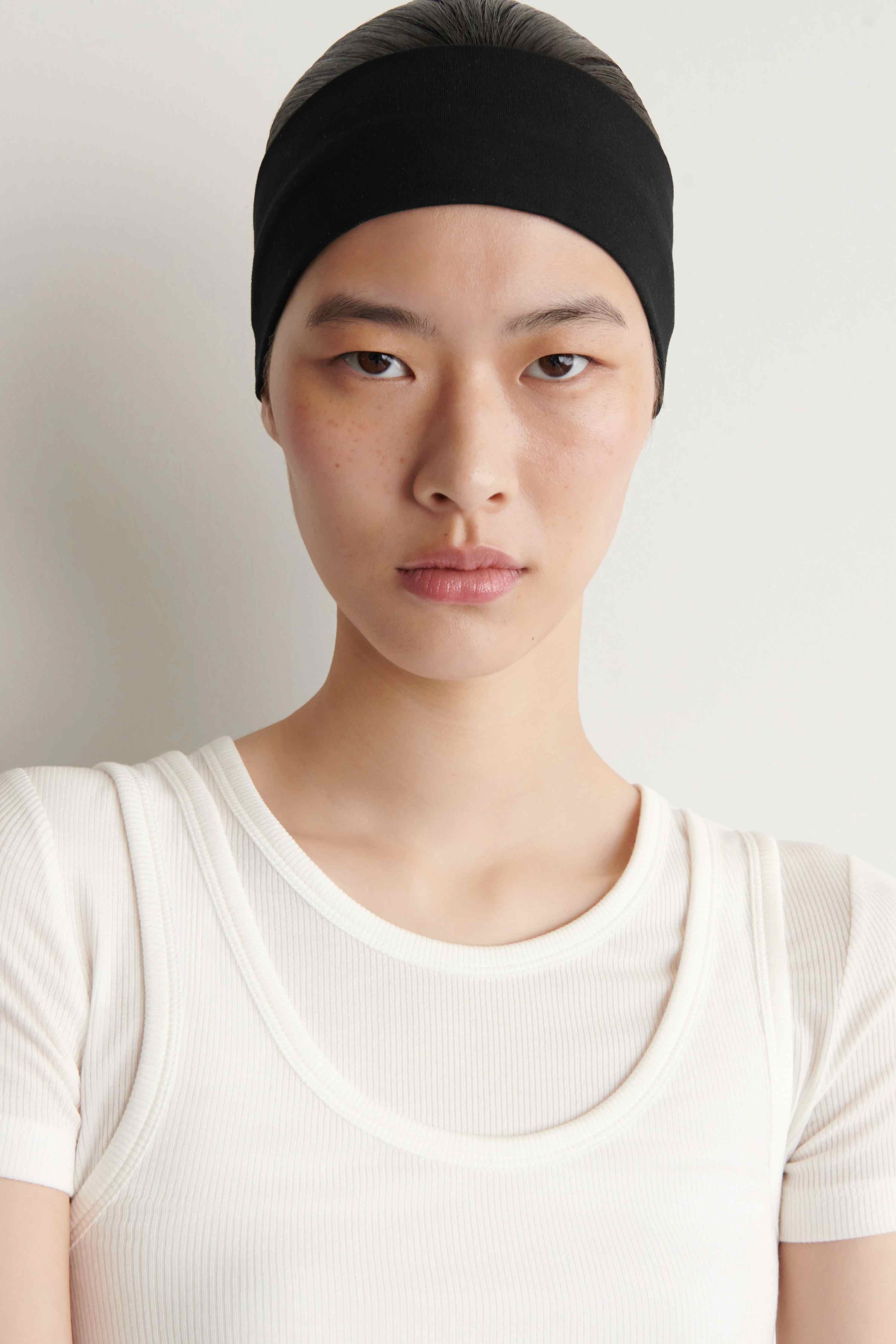 LAYERED RIBBED-JERSEY T-SHIRT - 5